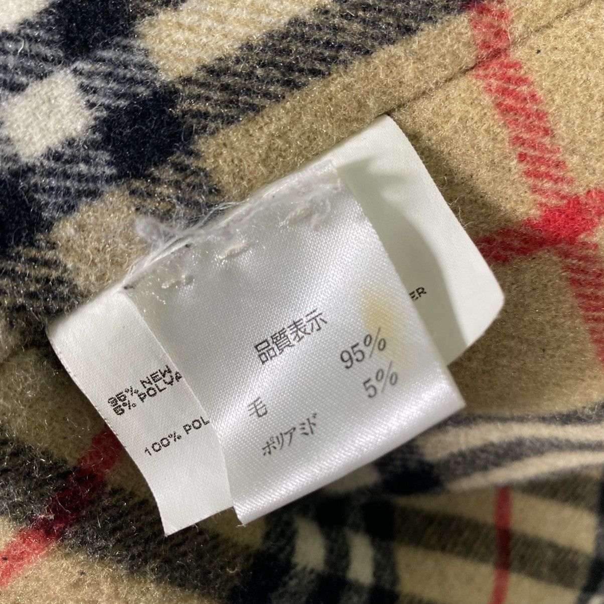 Burberry × Burberry Prorsum × Vintage Vintage Burberrys Nova Check Button Long Jacket Hoodie Size US M / EU 48-50 / 2 - 8 Thumbnail
