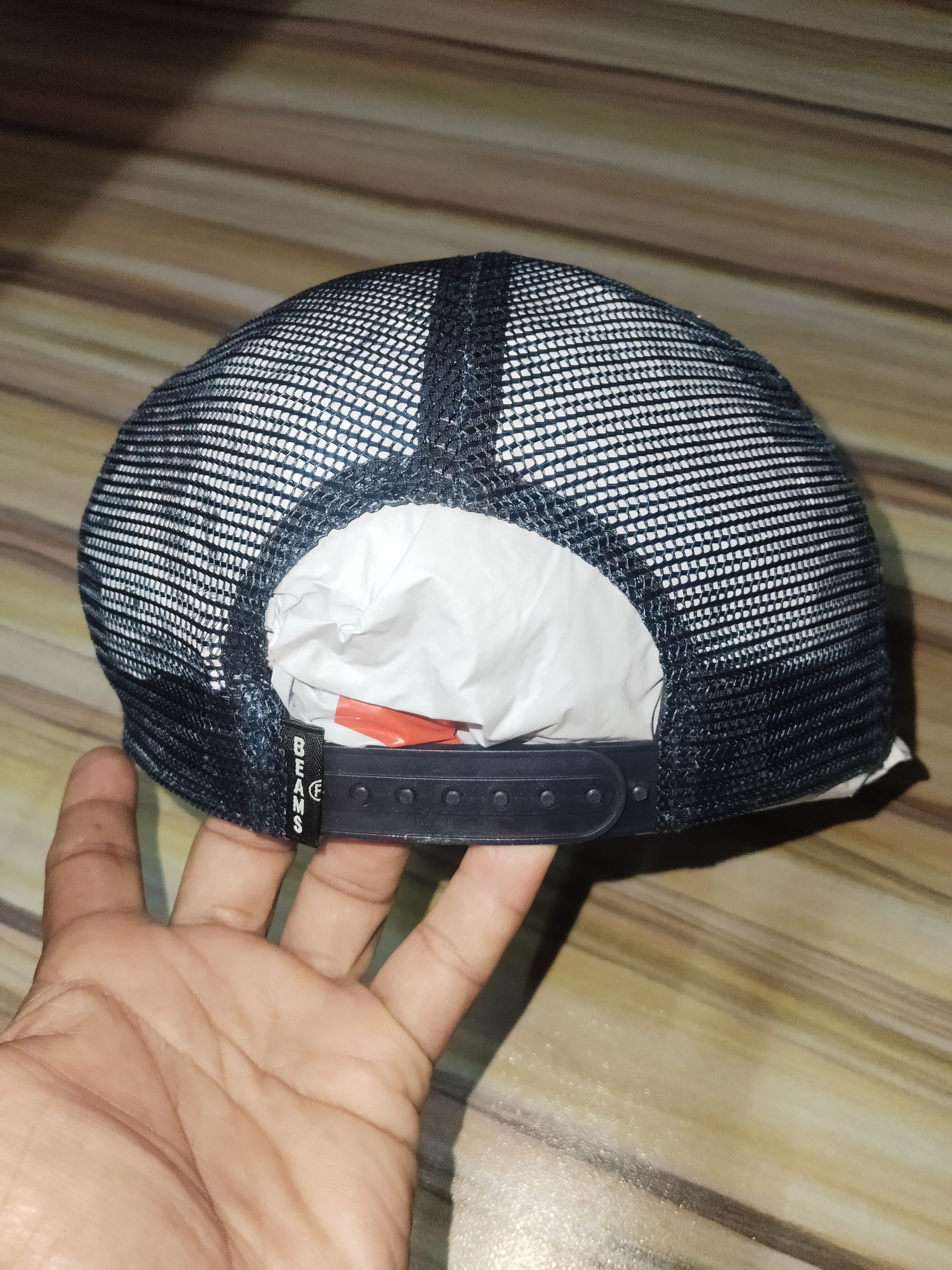 Beams Japan BEAMS Blue Navy Trucker Cap Size ONE SIZE - 4 Thumbnail