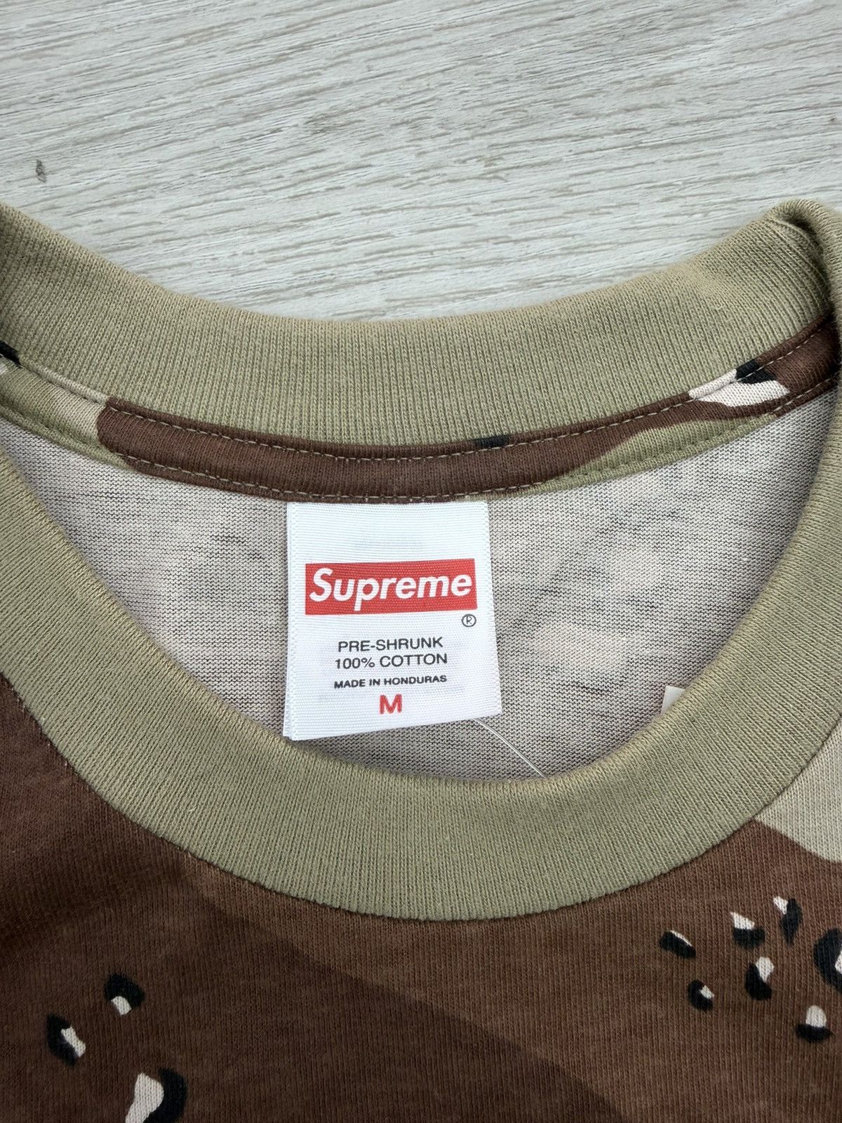 Supreme Supreme Anatomy Tee Chocolate Chip Camo Size US M / EU 48-50 / 2 - 3 Thumbnail