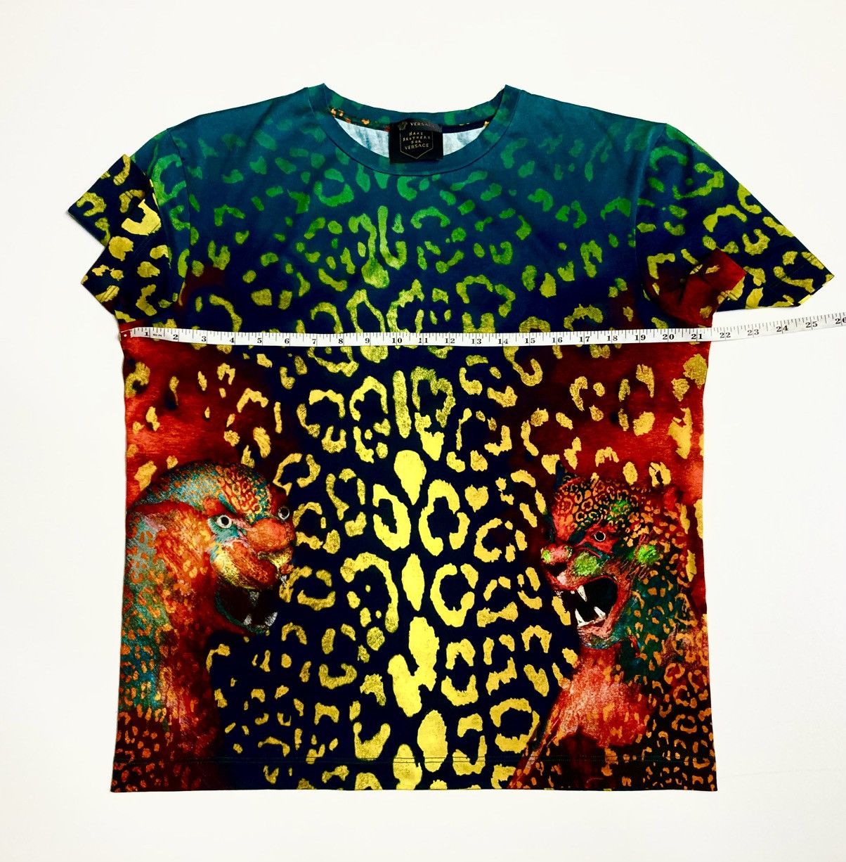 Versace Versace x Haas Brothers Leopard T-shirt Size Large Size US L / EU 52-54 / 3 - 6 Thumbnail