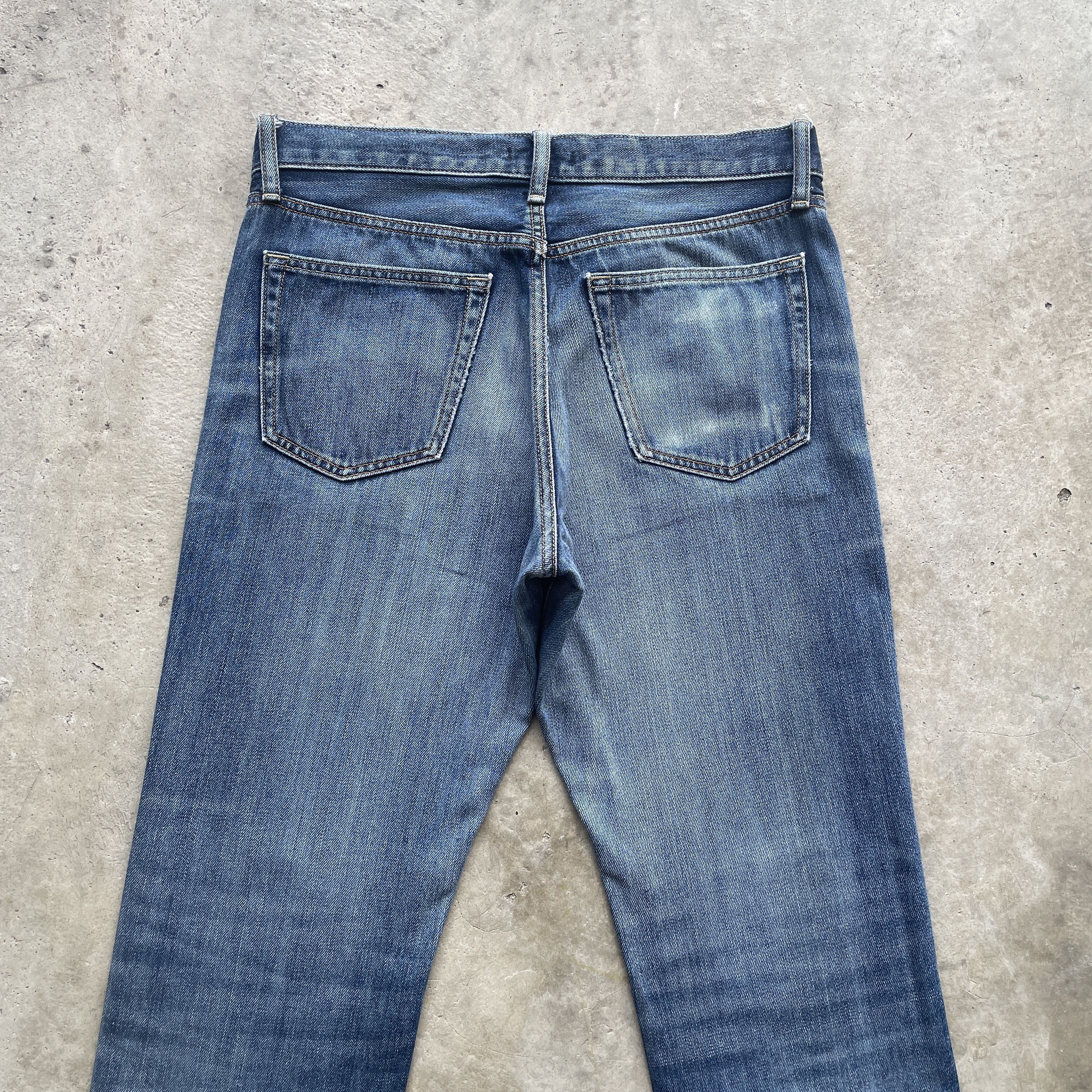 Japanese Brand VINTAGE JAPANESE JEANS DISTRESSED FADED PANTS DENIM W33 Size US 33 - 8 Thumbnail