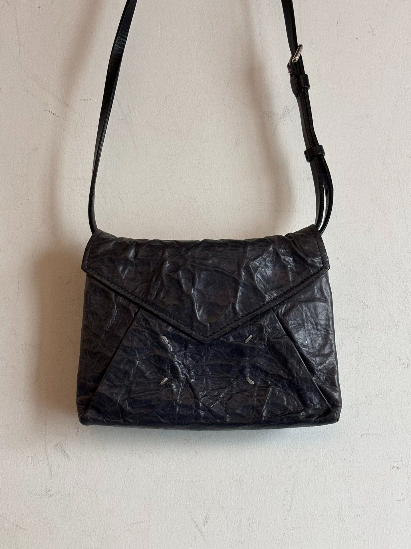 Other MMM 2015 A/W Pleated Cyan & Ash Envelope Bag S Size ONE SIZE - 4 Thumbnail