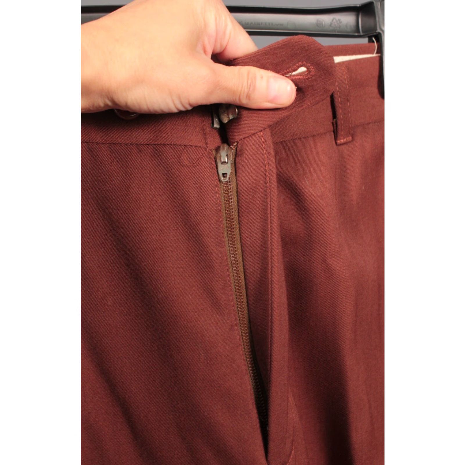 Levi's VINTAGE Levi's Panatela Pants 1970s NOS 36x30 Brown Mens Slacks Size US 36 / EU 52 - 5 Thumbnail