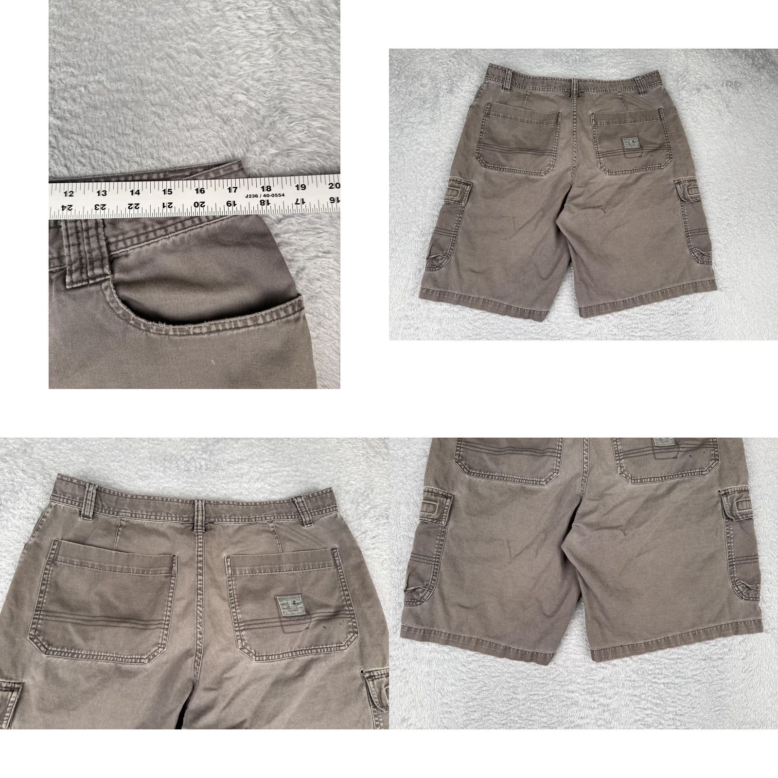 The North Face The North Face Cargo Shorts Mens 36 Brown A5 Series Zip Fly Pockets Size US 36 / EU 52 - 9 Thumbnail