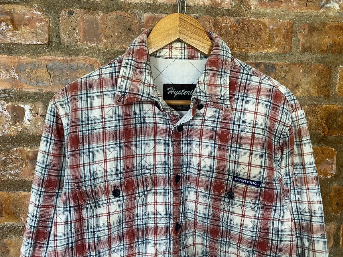Hysteric Glamour 1990s Hysteric Padded diamond Flannel Size US L / EU 52-54 / 3 - 3 Thumbnail