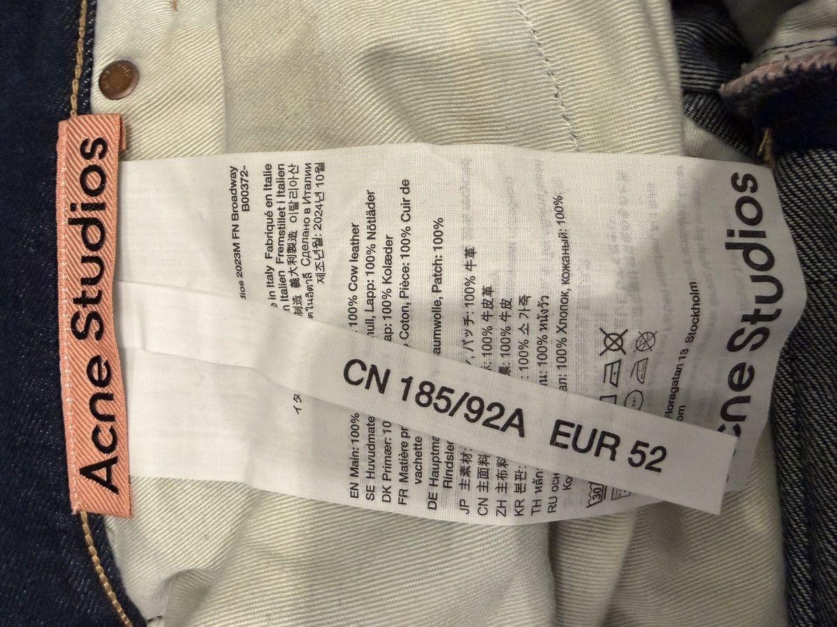 Acne Studios Acne Studios 2023M FN Broadway Mid Blue Size US 36 / EU 52 - 3 Thumbnail