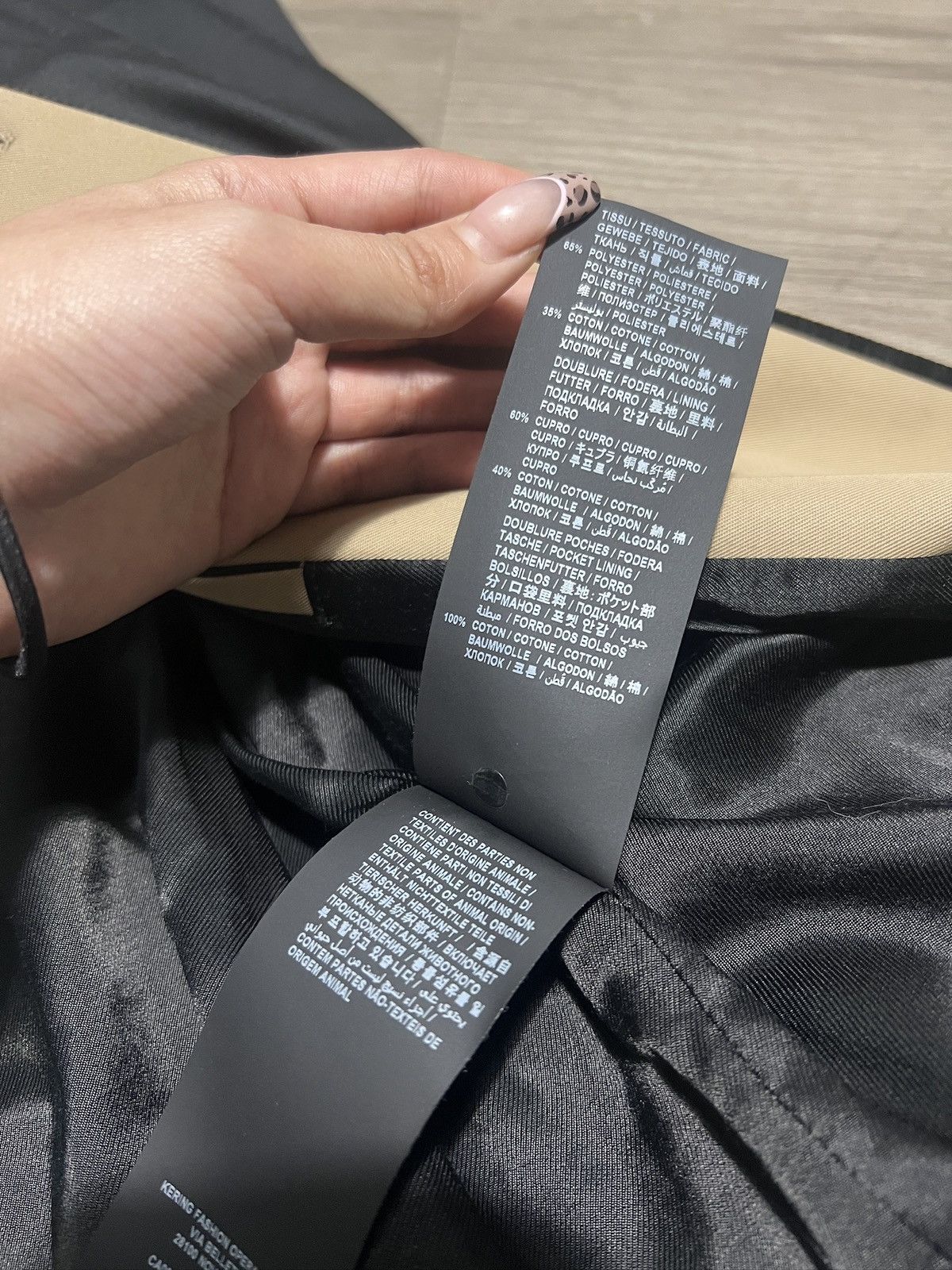 Saint Laurent Paris Saint Laurent Trench Coat FR36 Size XS / US 0-2 / IT 36-38 - 14 Thumbnail