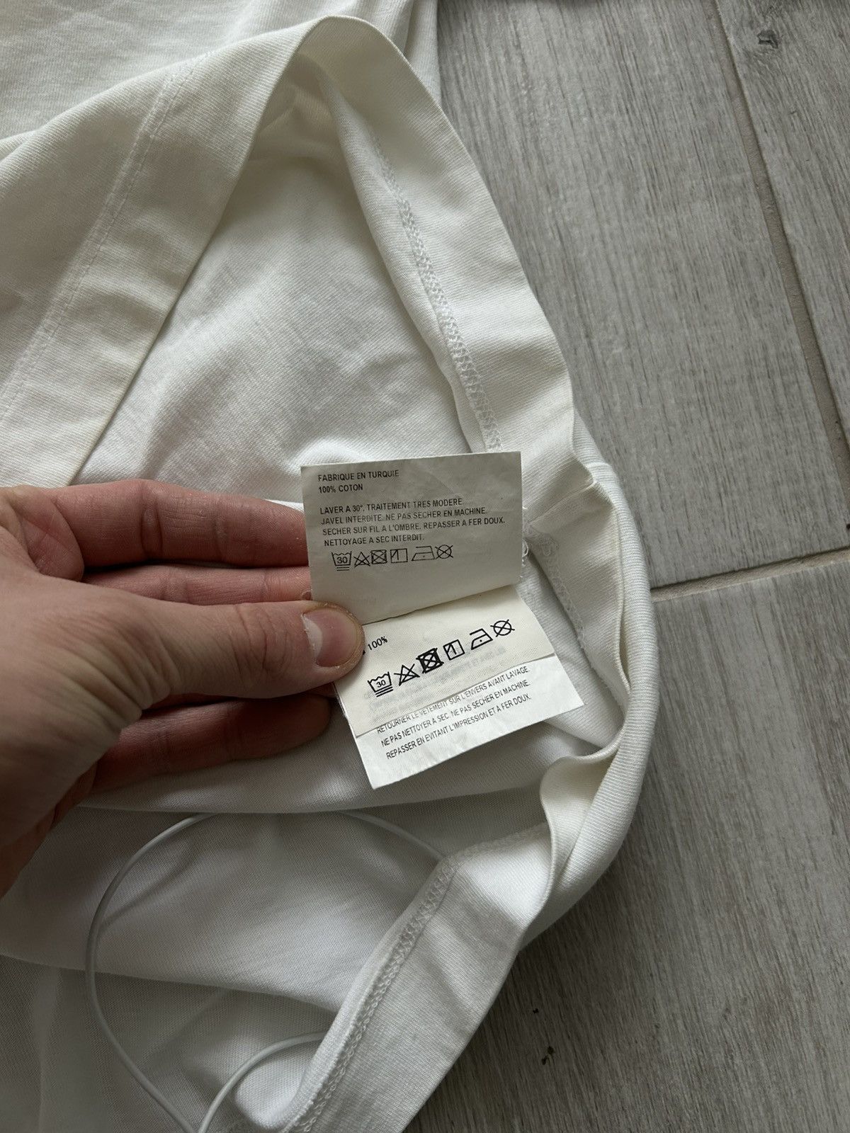 Gosha Rubchinskiy Gosha Rubchinskiy Triple Flag White T-shirt Size US M / EU 48-50 / 2 - 6 Thumbnail