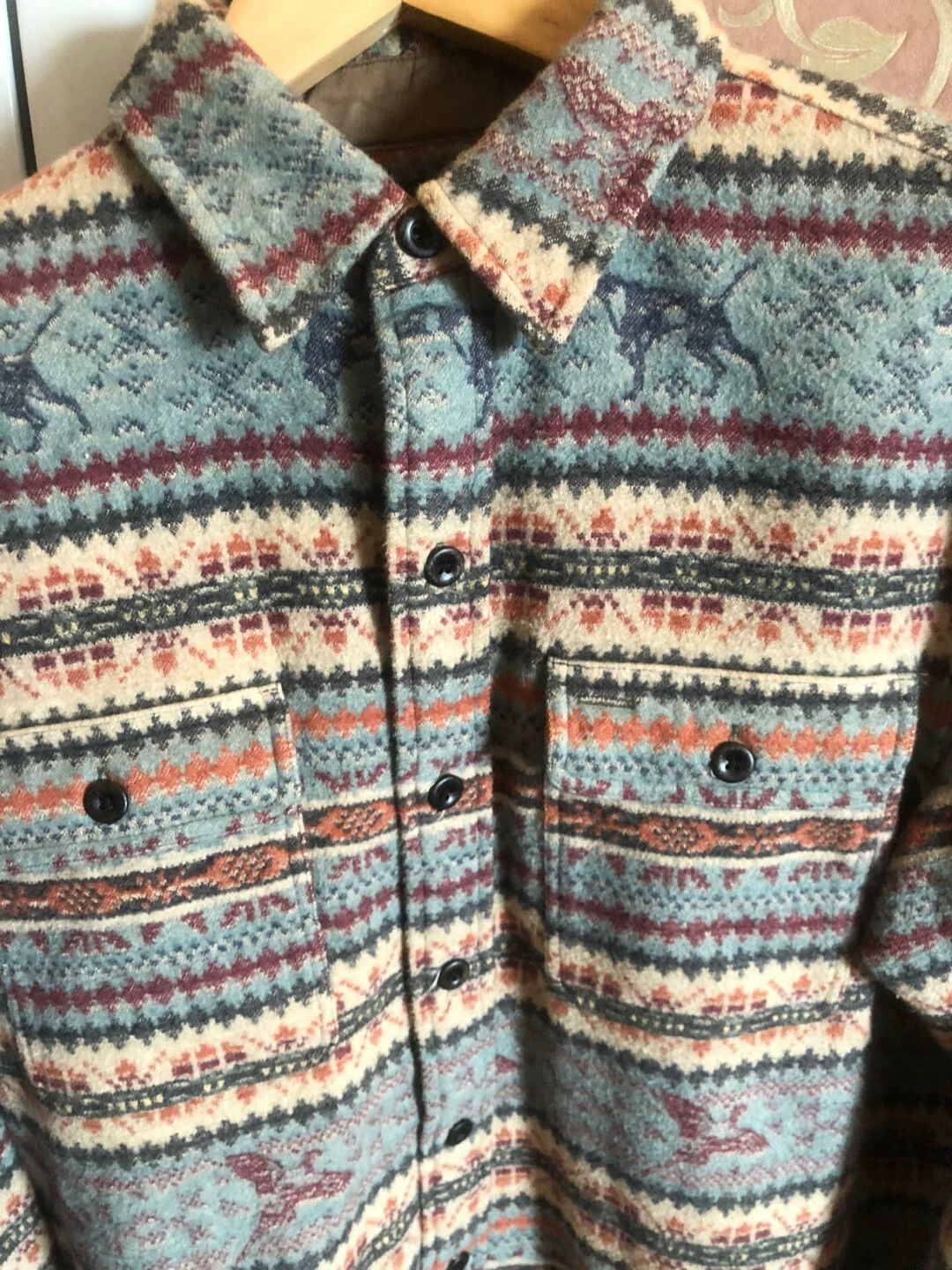 RRL Ralph Lauren RRL Fair Isle Overshirt 2-Pack New & Vintage M码 Size US M / EU 48-50 / 2 - 5 Thumbnail