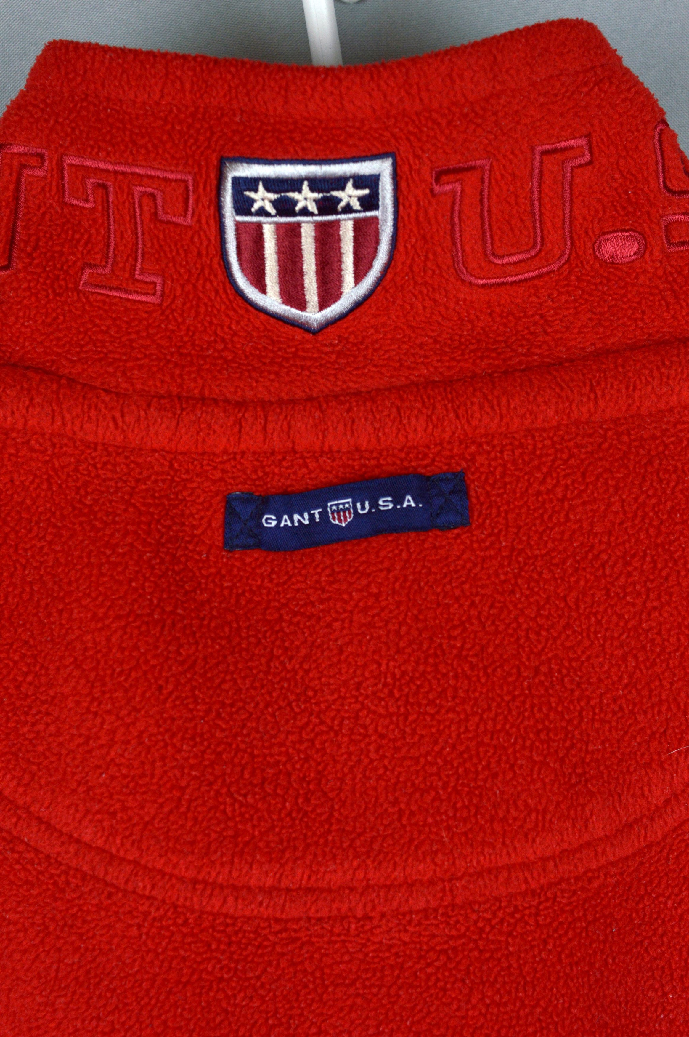 Gant × Vintage Vintage Gant USA fleece Size US L / EU 52-54 / 3 - 5 Thumbnail