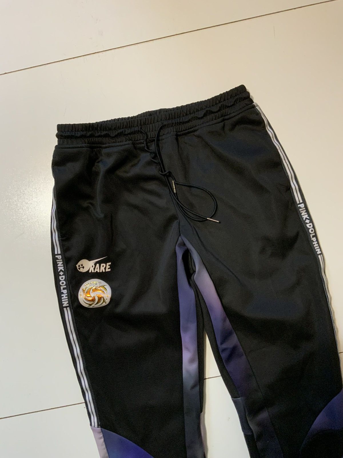 Pink Dolphin Pink + Dolphin Fly Legends Rare Northern Lights Track Pants Size US 32 / EU 48 - 5 Thumbnail