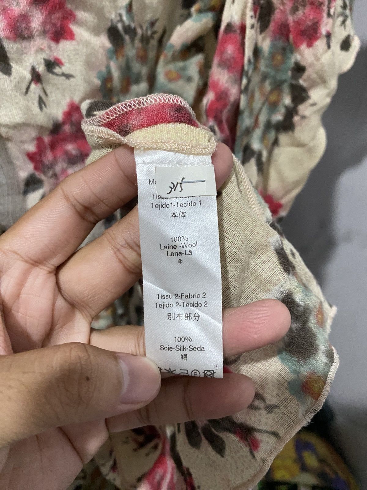 Kenzo Kenzo Tejido Shirt Flower Size M / US 6-8 / IT 42-44 - 6 Thumbnail