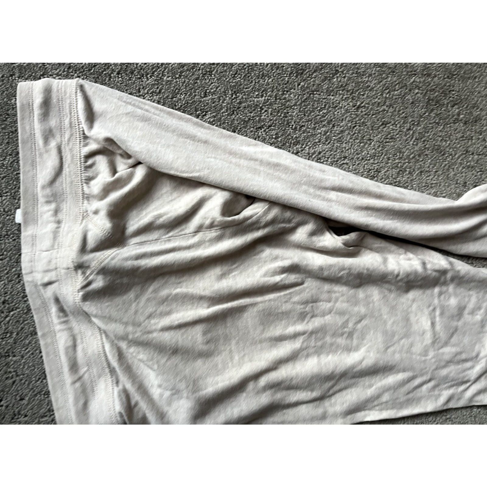 Nike Nike Pants Womens XS Beige Capri Leggings Athleisure Nike Tech Casual Activewear Leggings Std Inseam 21in Tapered Regular Womens Beige 90s? Size 26" / US 2 / IT 38 - 4 Thumbnail