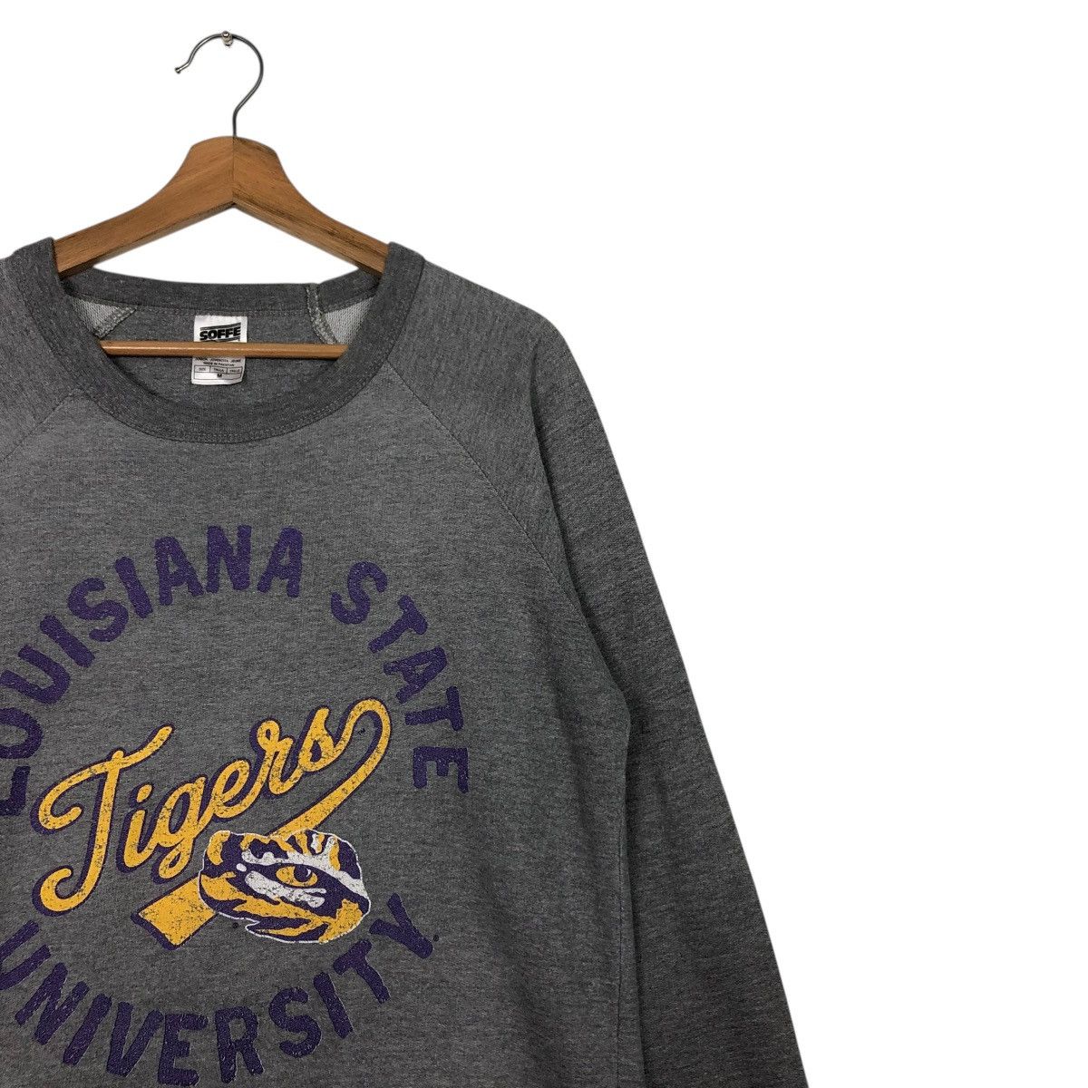 Japanese Brand 🔥VINTAGE SWEATSHIRT SOFFE LOUISIANA STATE UNIVERSITY Size US M / EU 48-50 / 2 - 8 Thumbnail