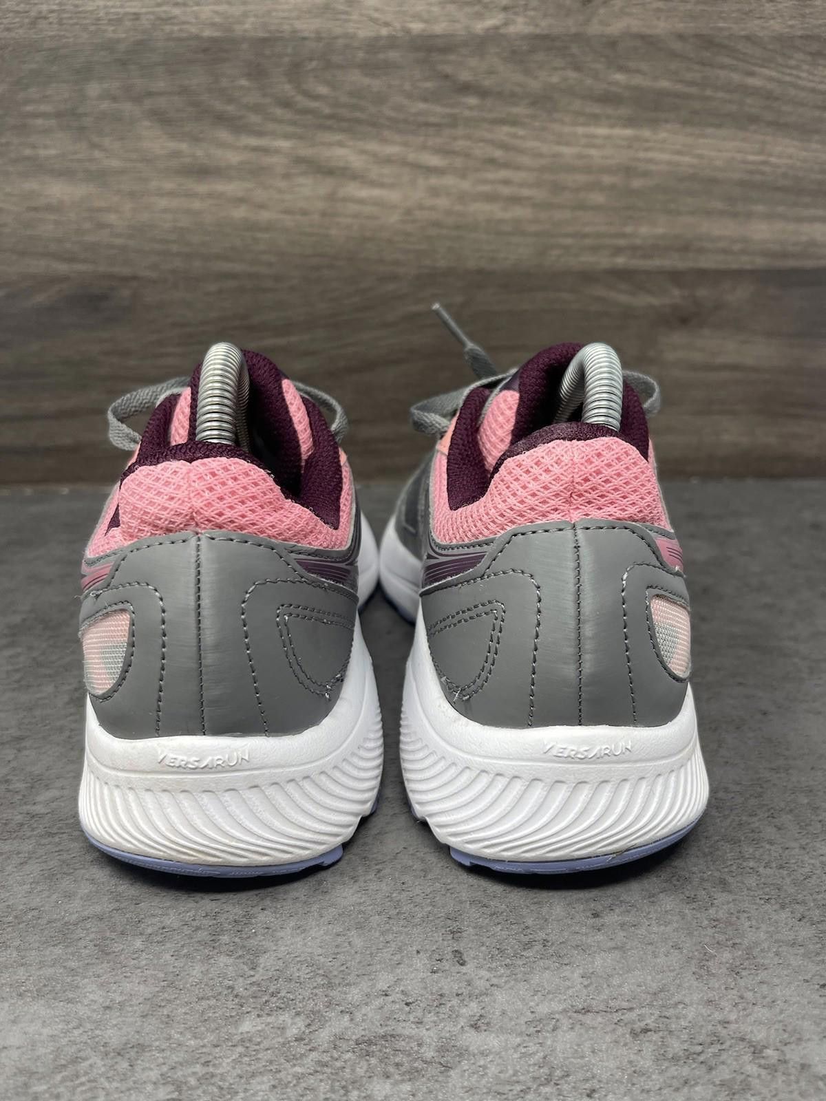 Saucony Saucony Cohesion 14 Running Shoes Womens Size 8 Grey Purple Size US 8 / IT 38 - 6 Thumbnail