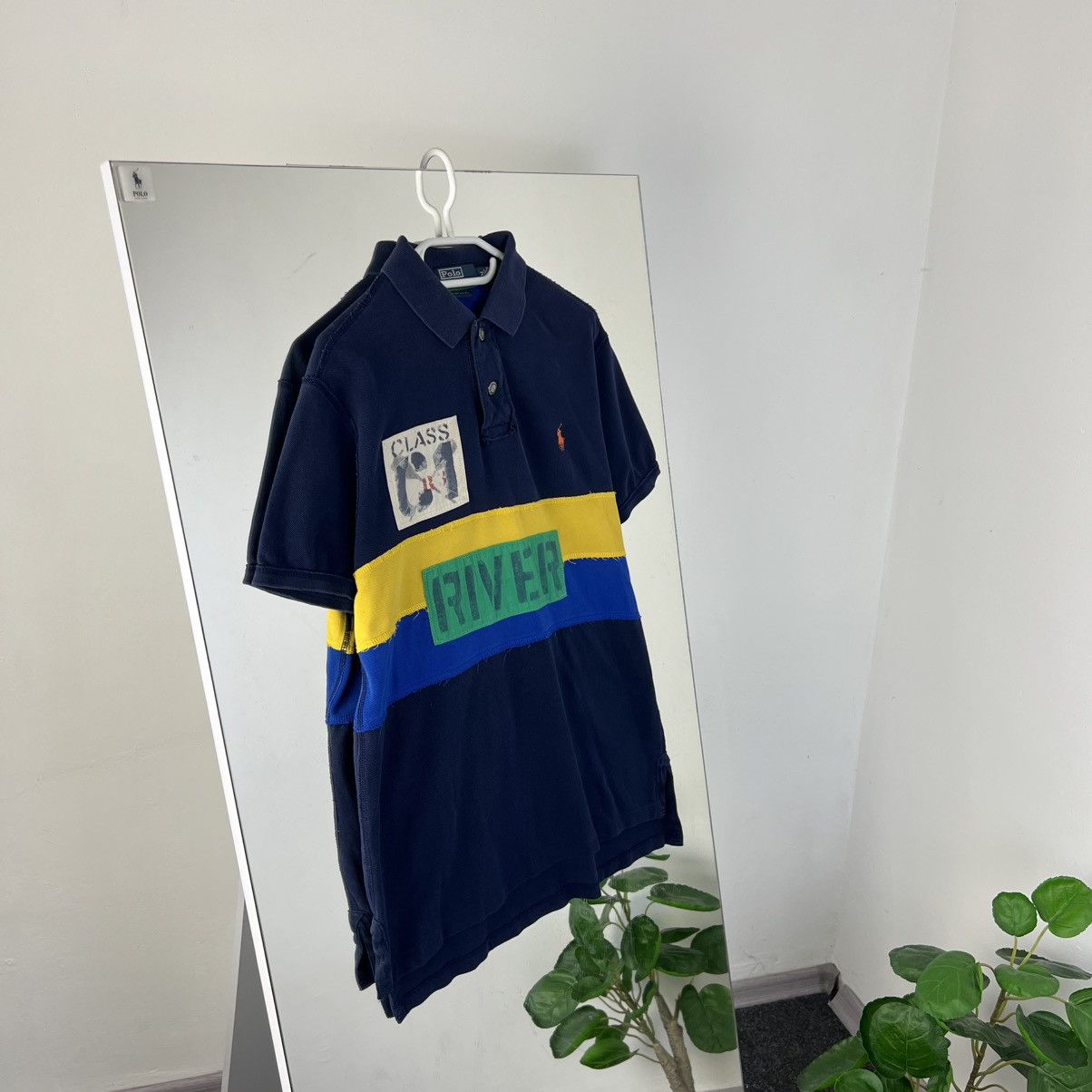 Vintage Y2K Polo Ralph Lauren Rare Design Rugby Polo T-Shirt