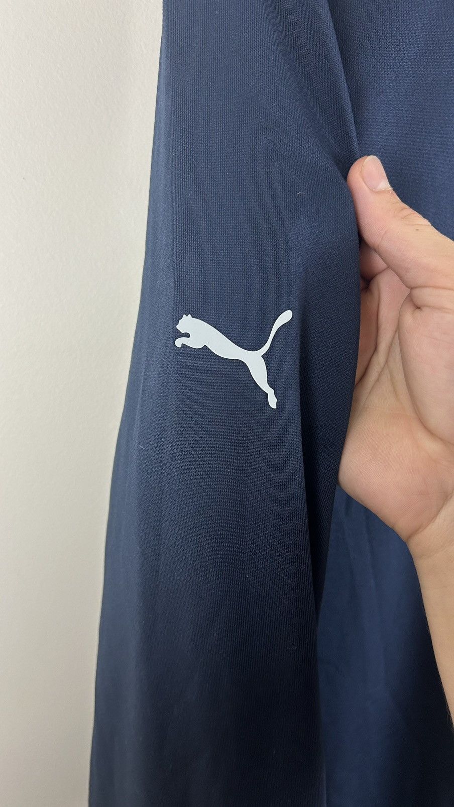 Puma Full-Zip Puma sport Fleece Large Navy Men Size US L / EU 52-54 / 3 - 6 Thumbnail