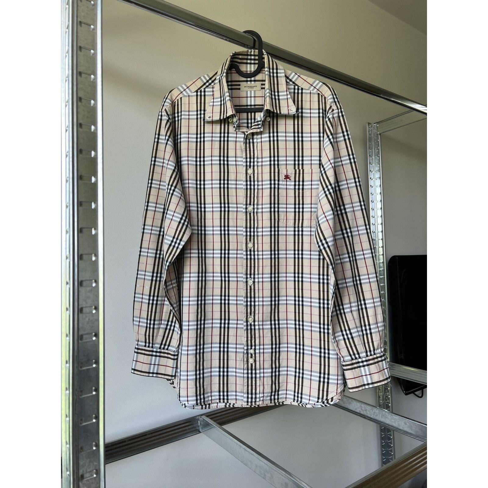Burberry × Vintage Burberry check nova full pattern vintage shirt Size US M / EU 48-50 / 2 - 1 Thumbnail