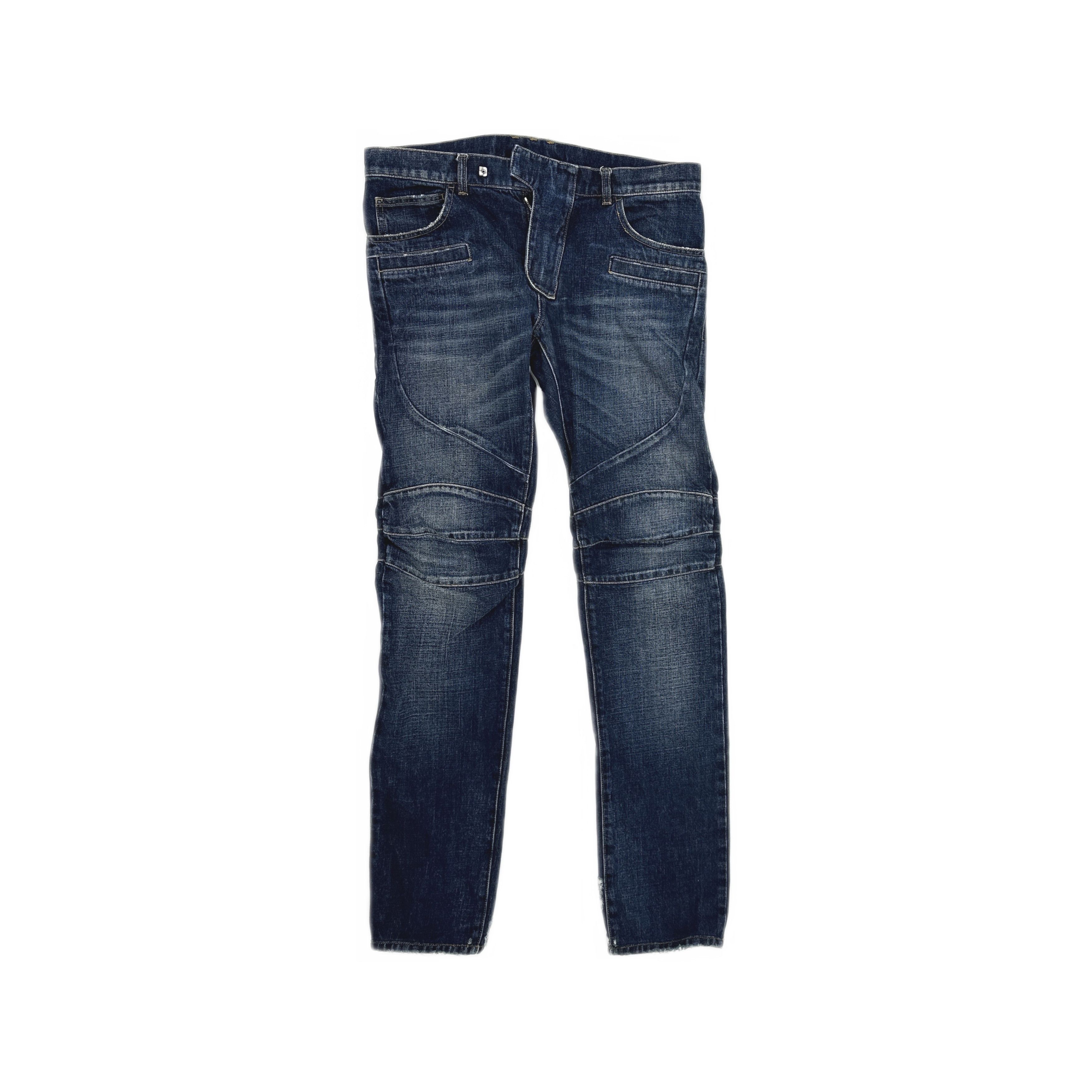Balmain Balmain Biker Denim Jeans Size 31 Size US 31 - 1 Thumbnail