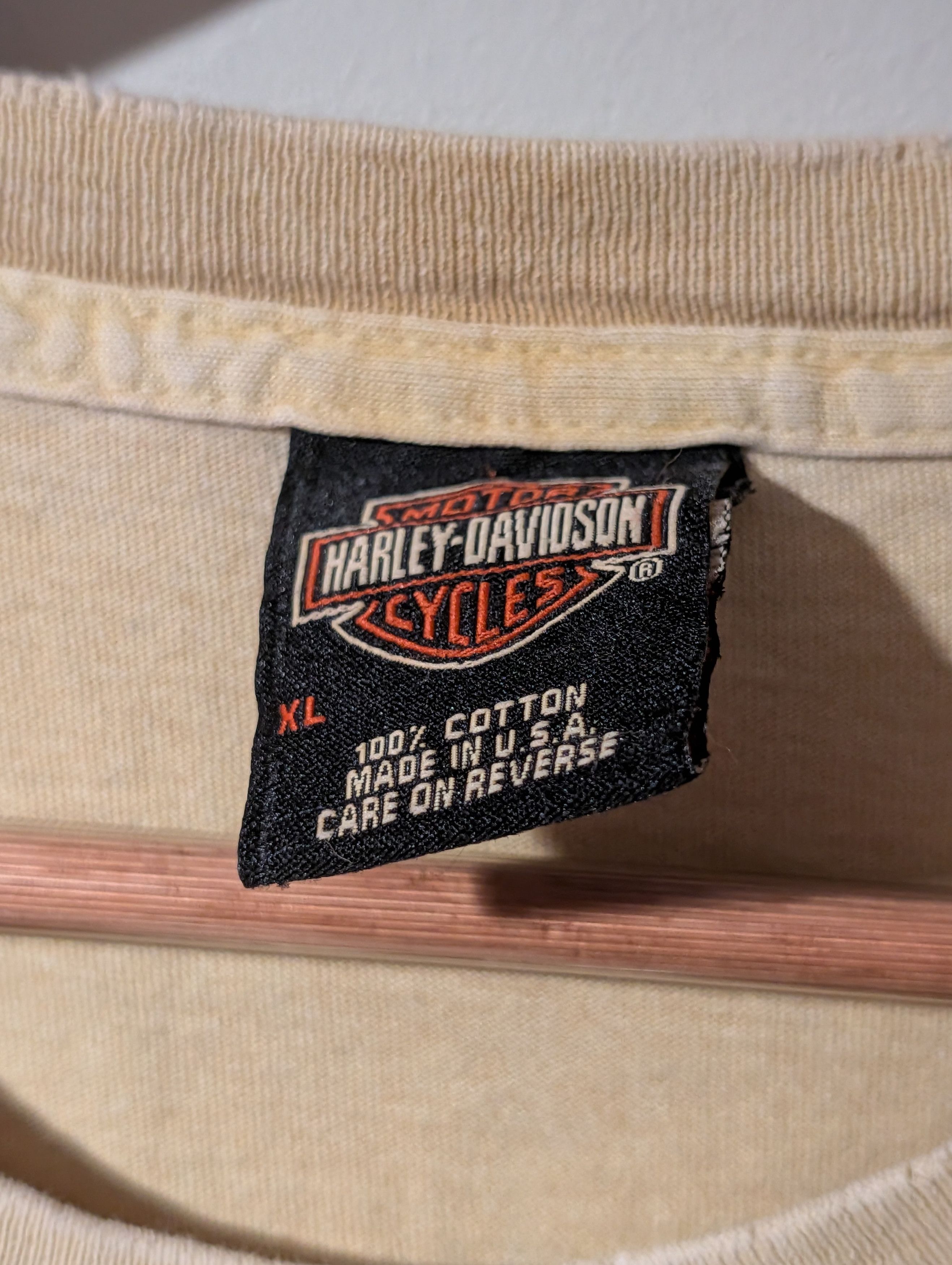 Harley Davidson VTG 1999 Harley Davidson T-Shirt Myrtle Beach SC USA Size US XL / EU 56 / 4 - 3 Thumbnail