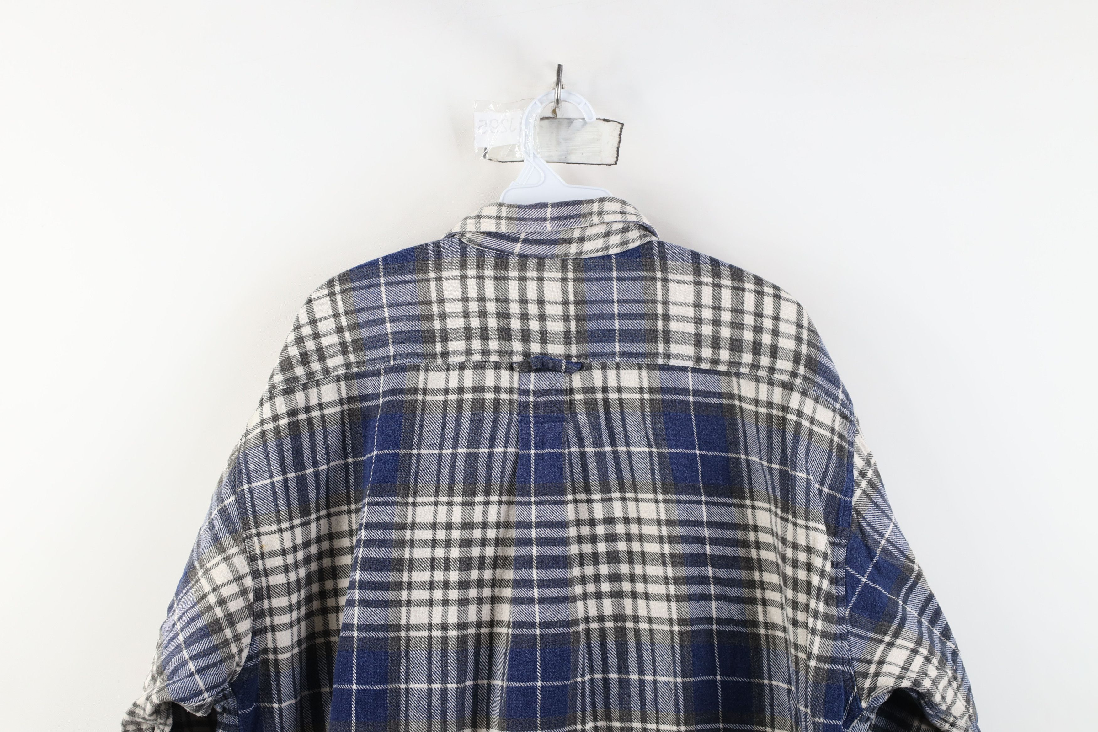 American Eagle Outfitters Vintage 90s American Eagle Outfitters Flannel Button Shirt Size US L / EU 52-54 / 3 - 12 Thumbnail