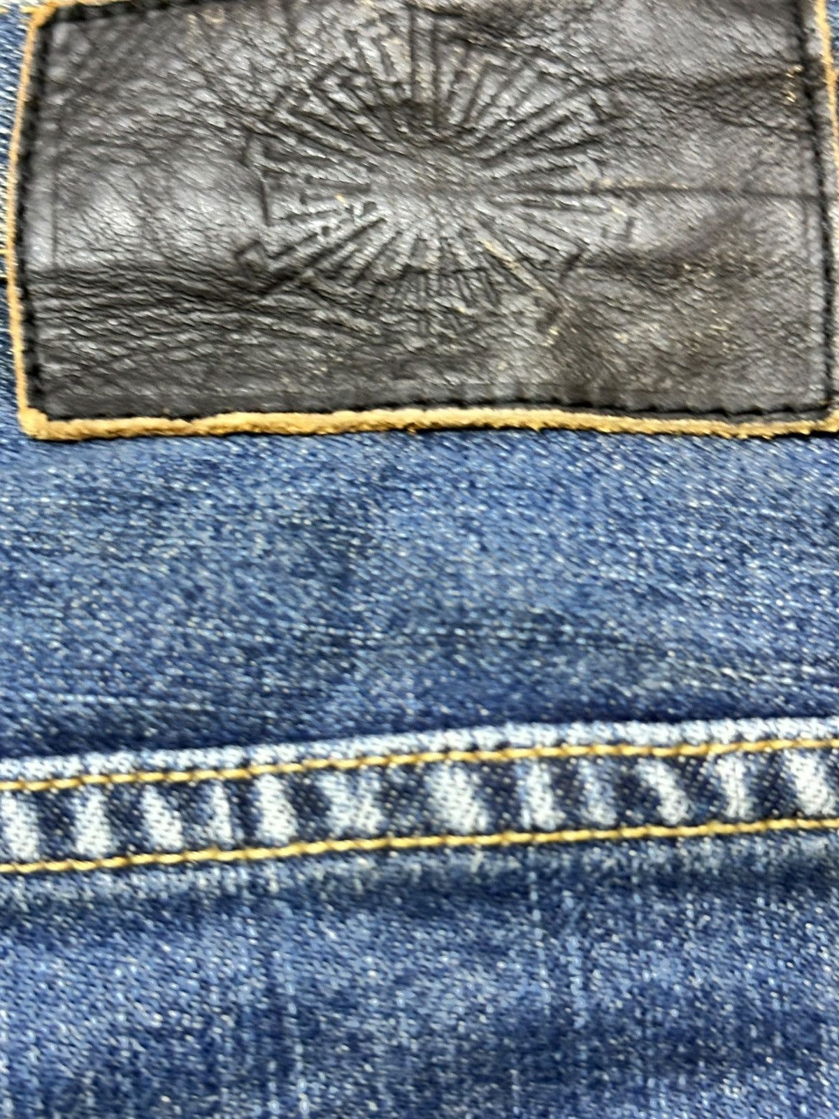Tornado Mart Vintage Tornado Mart Long Leg Slim Fit Patchwork Denim Size US 30 / EU 46 - 7 Thumbnail