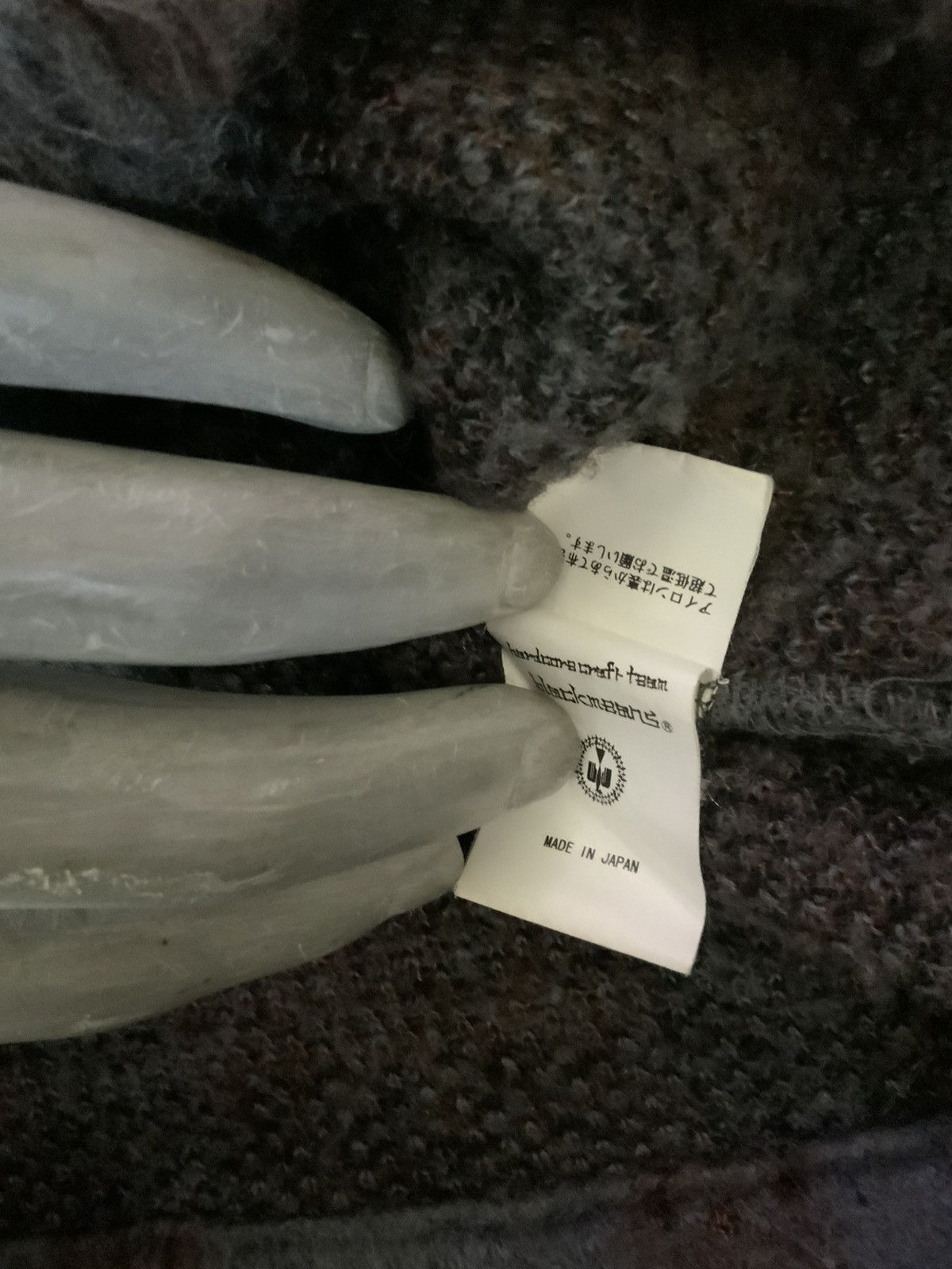 Blackmeans BLACKMEANS SLASH AND SEW WOOL SWEATER Size US L / EU 52-54 / 3 - 5 Thumbnail