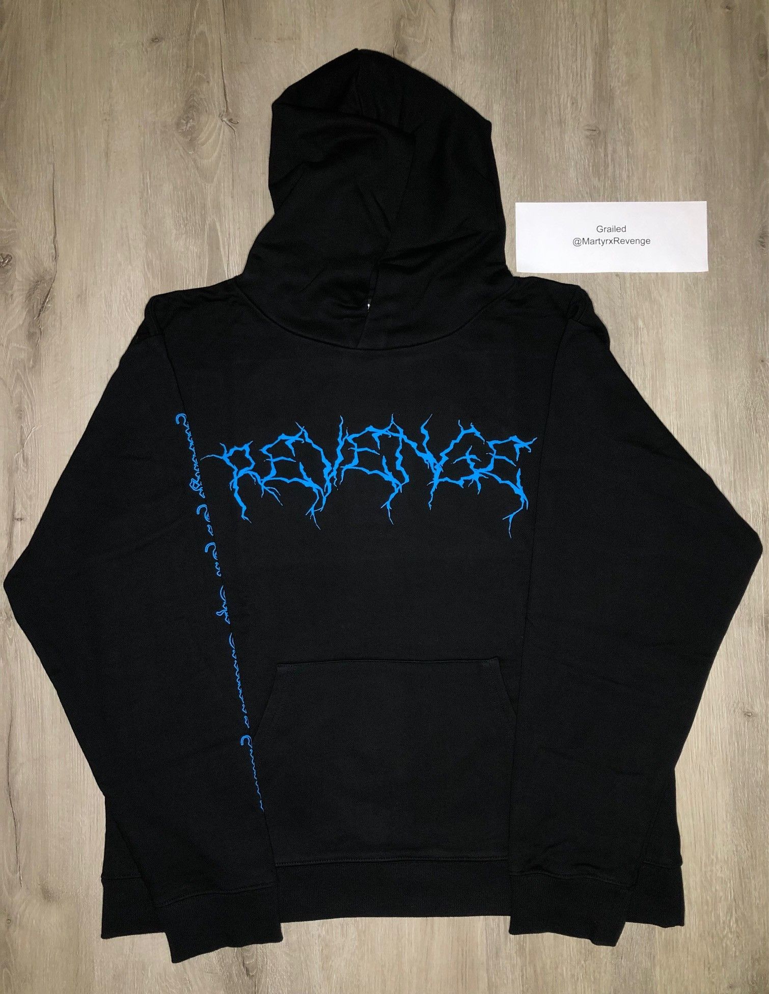 Revenge Revenge Blue Kill Hoodie Size US XL / EU 56 / 4 - 1 Thumbnail