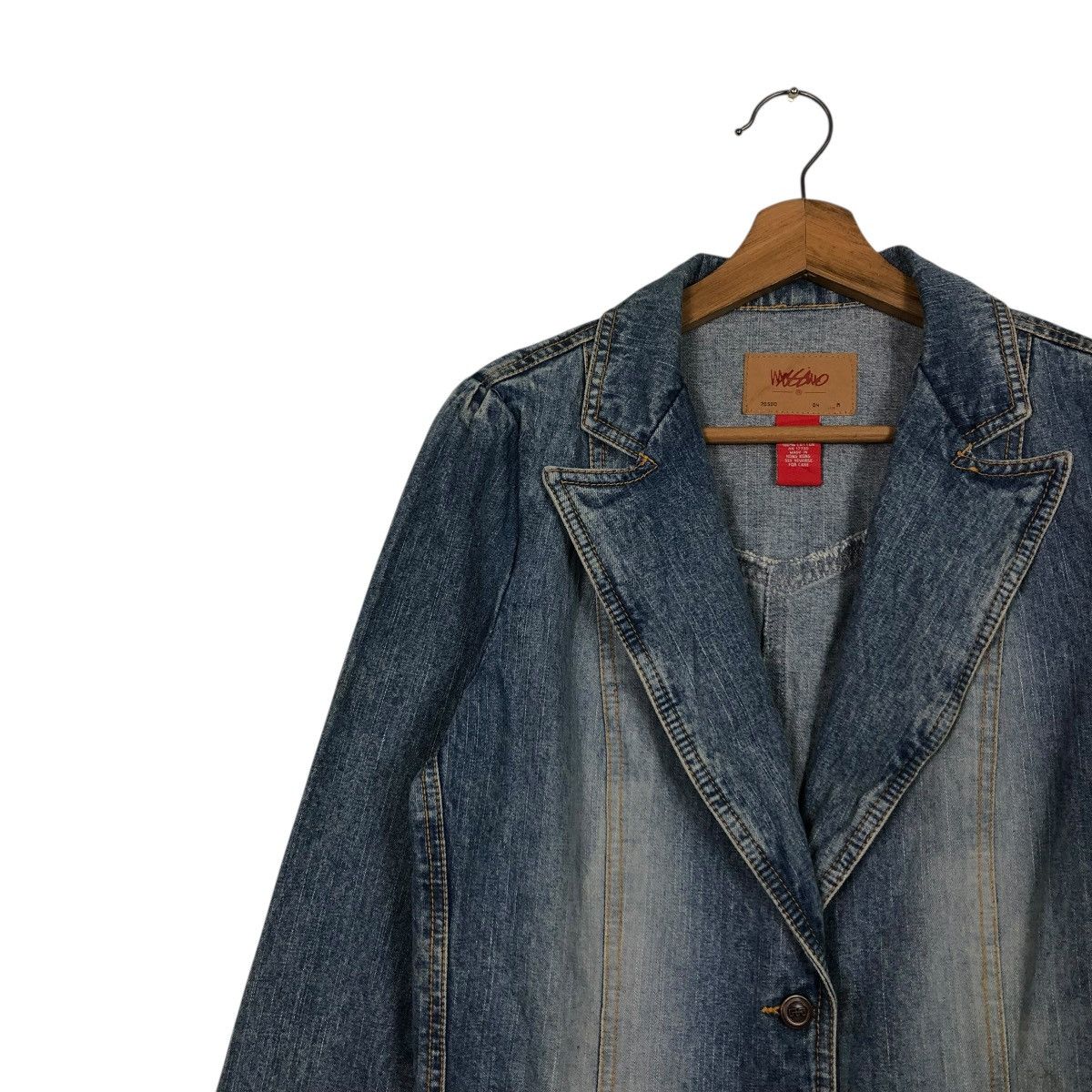 Japanese Brand 🔥VINTAGE DENIM CHORE WORK JACKET MOSSIMO ISSEY MIYAKE Size US M / EU 48-50 / 2 - 9 Thumbnail