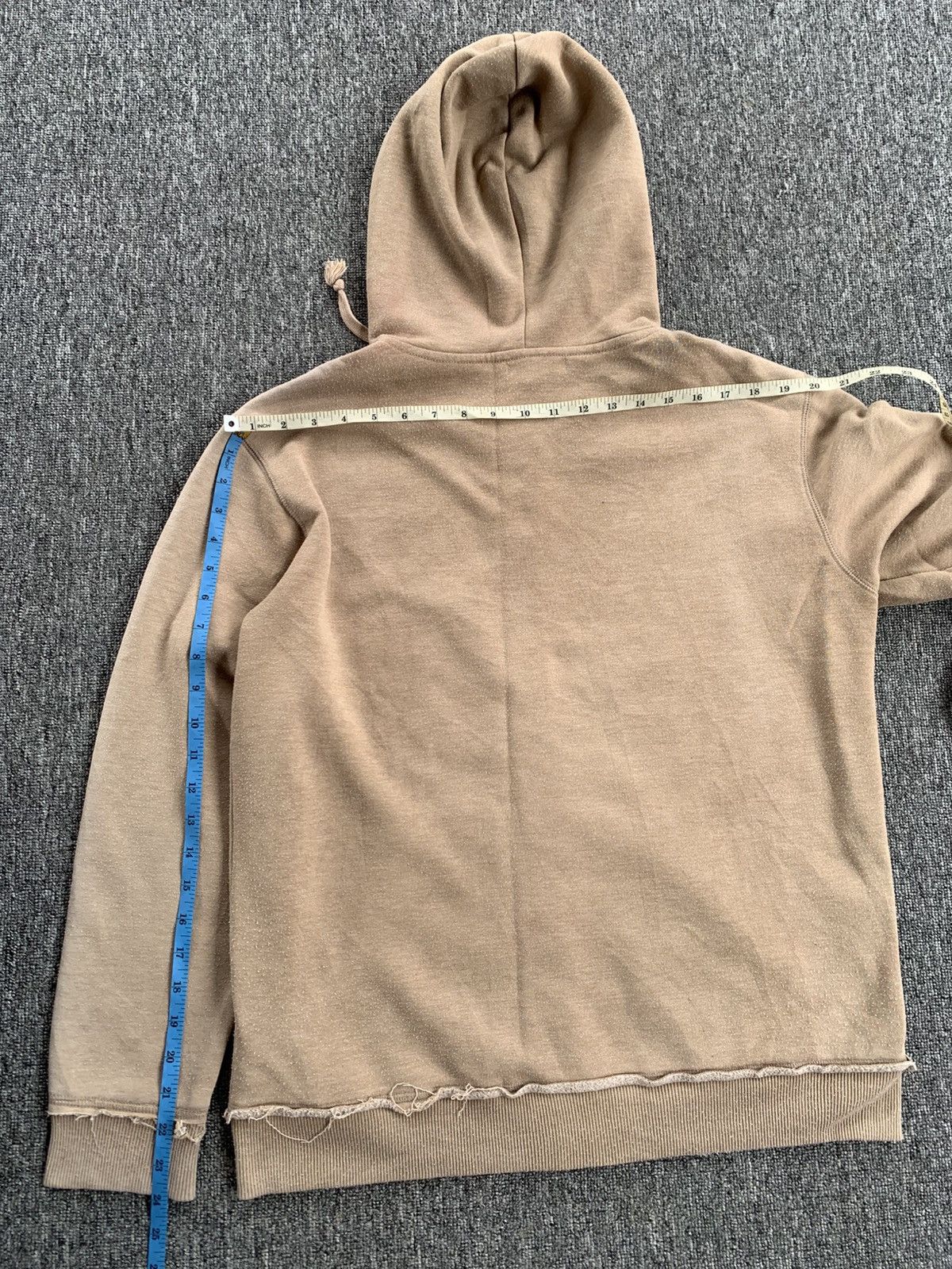 Other Indigo Bank Sunfaded Distressed Vintage Style Zip Jacket Size US L / EU 52-54 / 3 - 9 Thumbnail