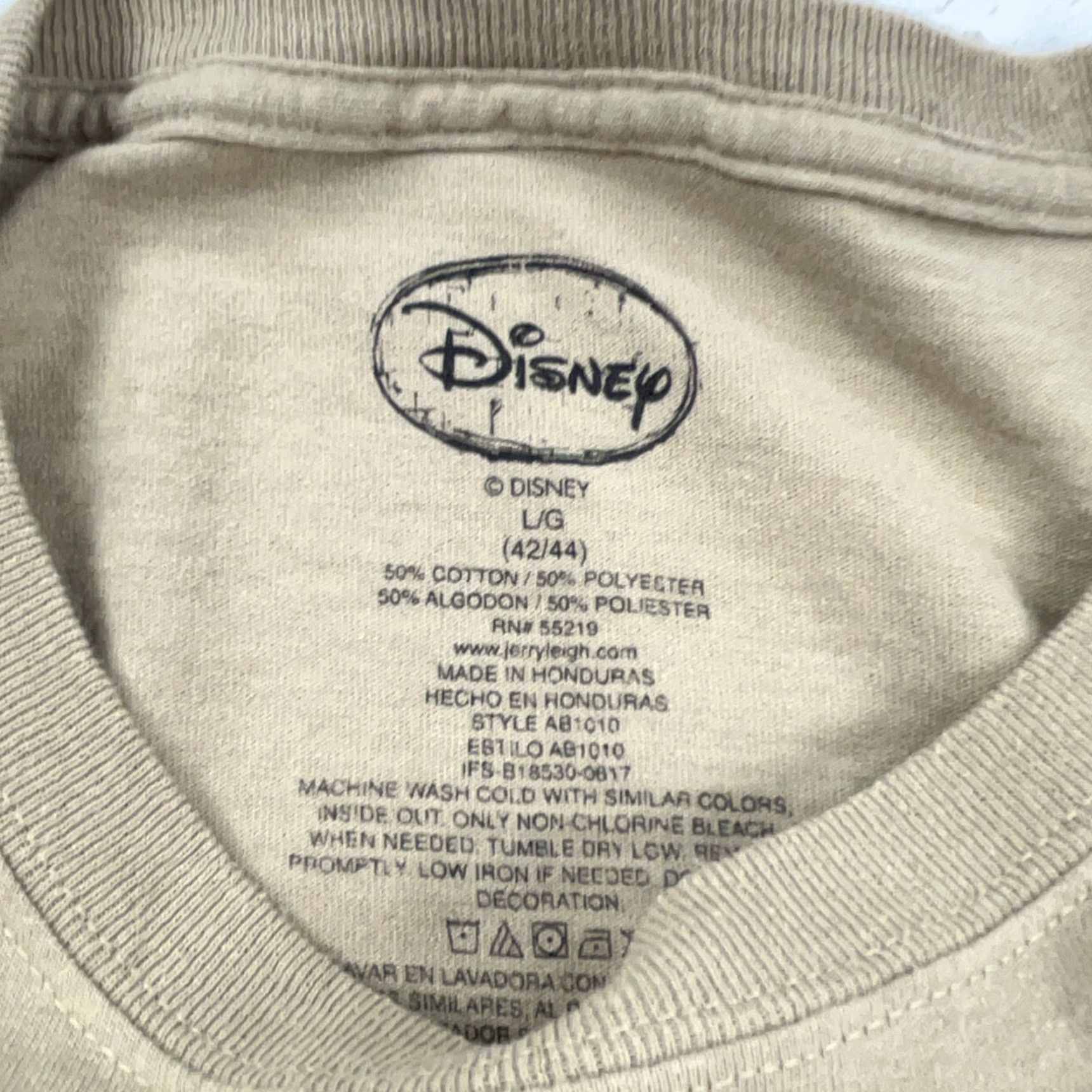Disney Disney Shirt Men Large Brown Tan Grumpy Tee All Over Print Walt World Vintage No Size US L / EU 52-54 / 3 - 3 Thumbnail