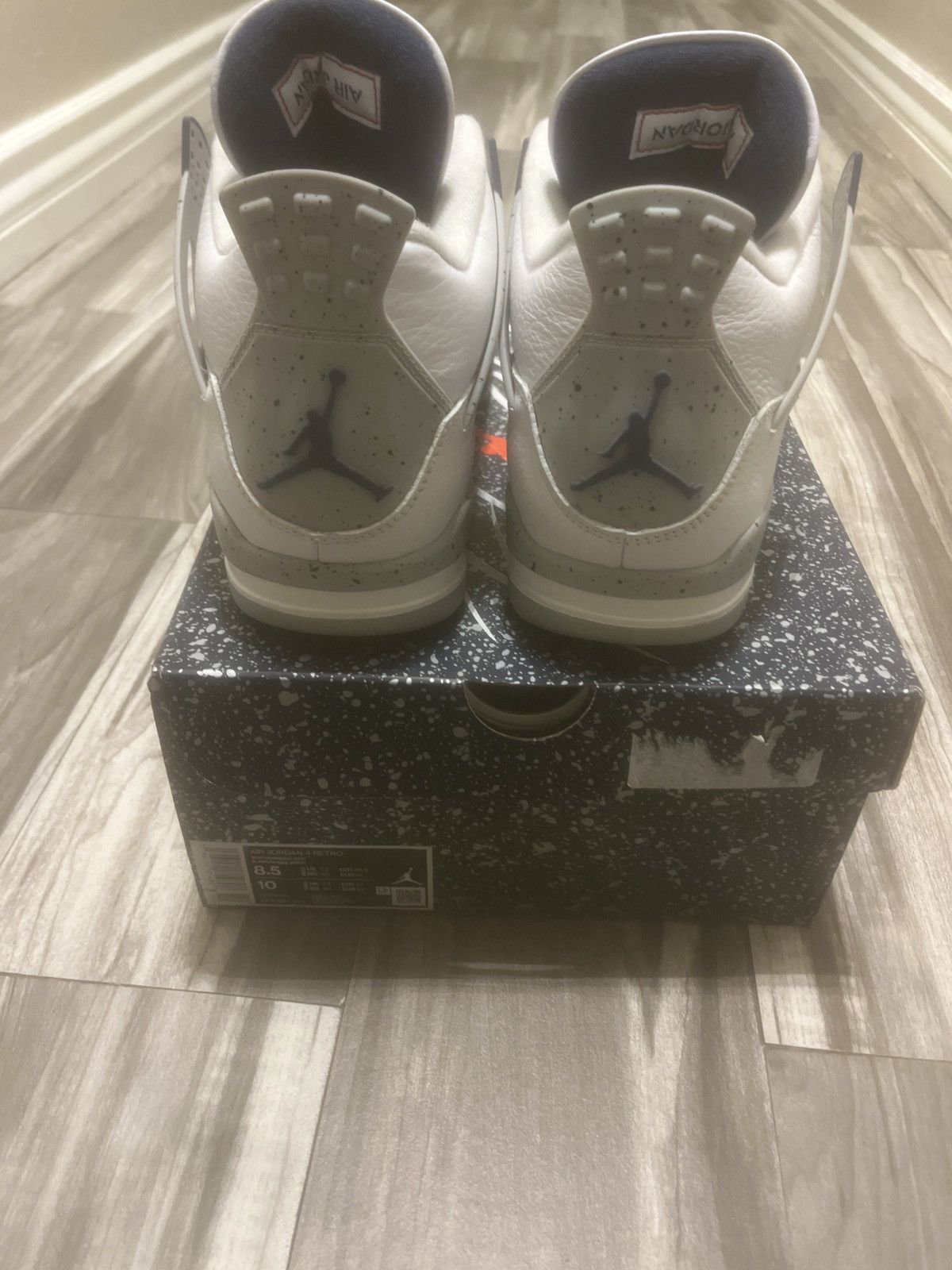Jordan Brand Jordan 4 Midnight Navy Size US 8.5 / EU 41-42 - 2 Thumbnail