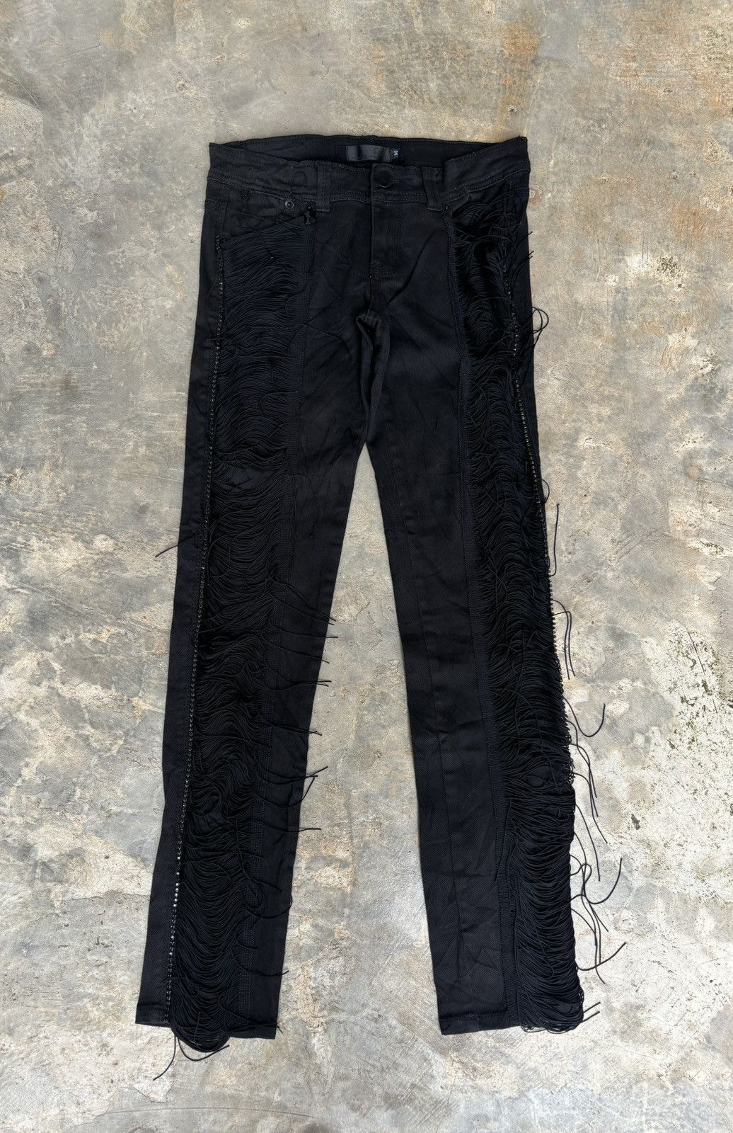 If Six Was Nine Y2k Huang Chu Chi Ifsixwasnine Lgb Punk Style Pants Size 29" - 1 Thumbnail