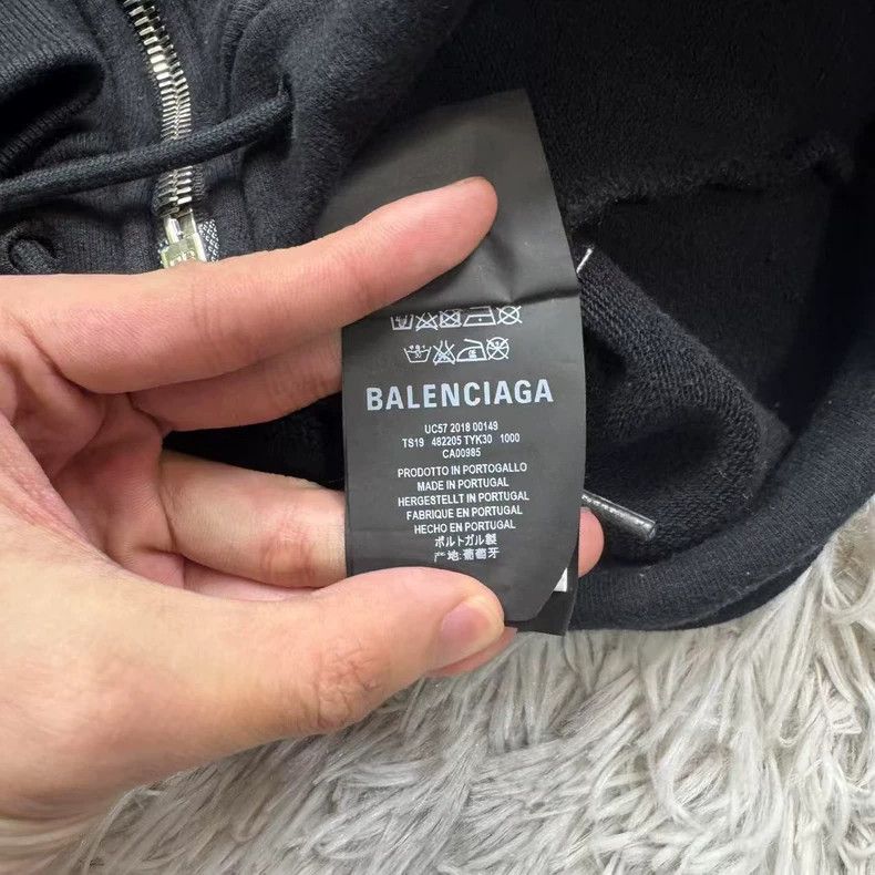 Balenciaga Balenciaga Small label zipper sweatshirt 2504-Nextarrow Size US M / EU 48-50 / 2 - 5 Thumbnail