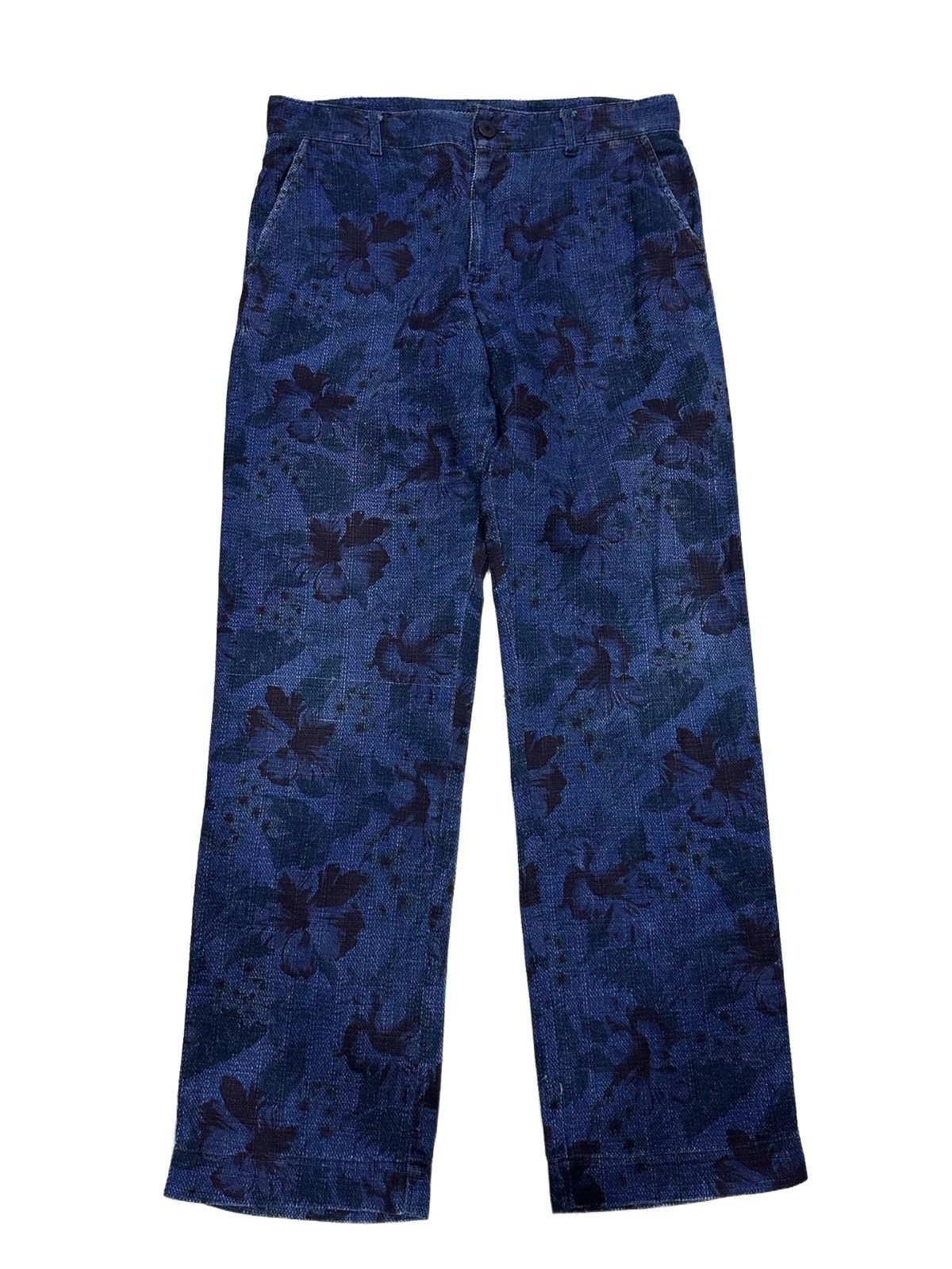 Japanese Brand × URBAN RESEARCH DOORS Vintage Urban Research Rare Floral Design Pants Size US 32 / EU 48 - 1 Thumbnail