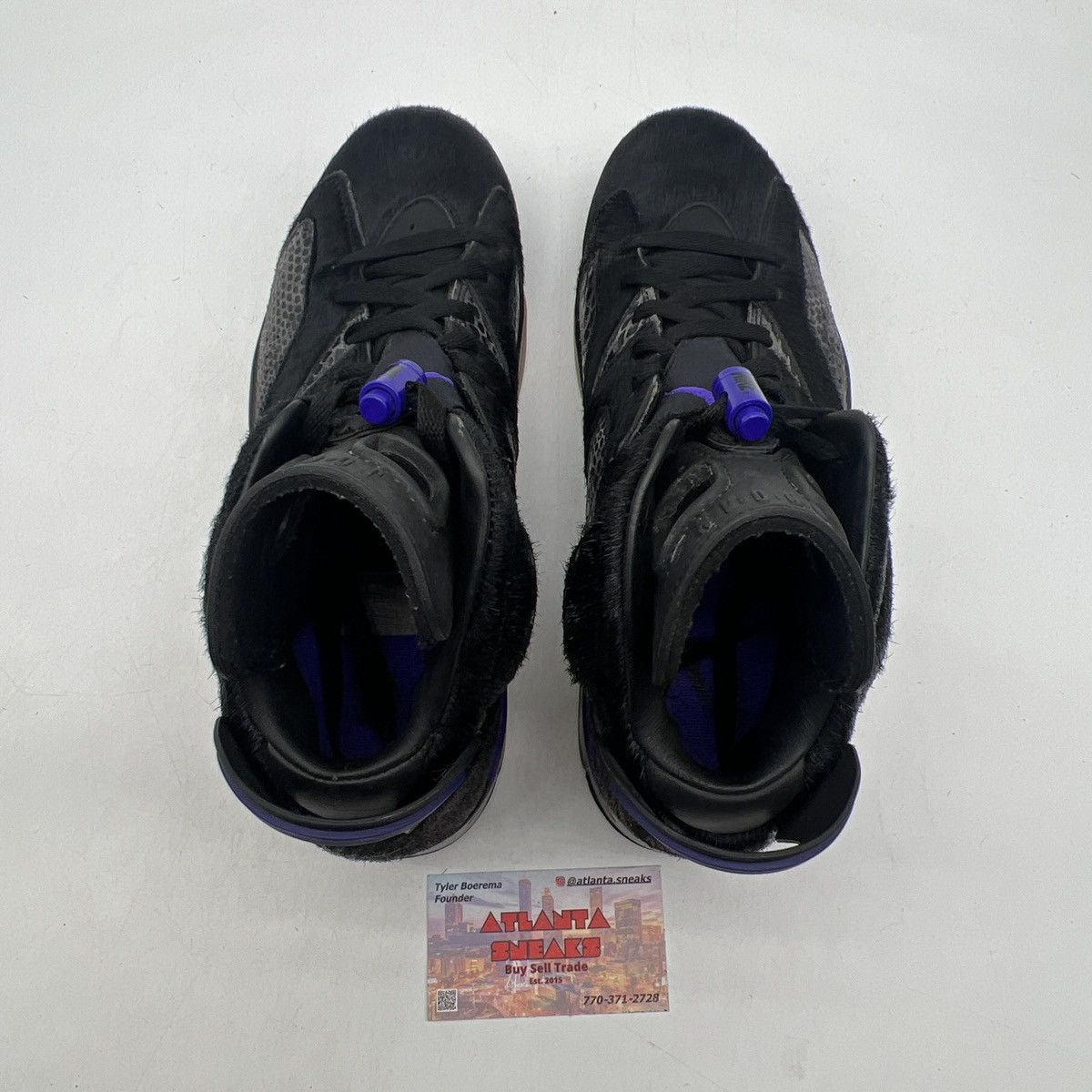 Jordan Brand Social status x air Jordan 6 pony hair Size US 9.5 / EU 42-43 - 6 Thumbnail