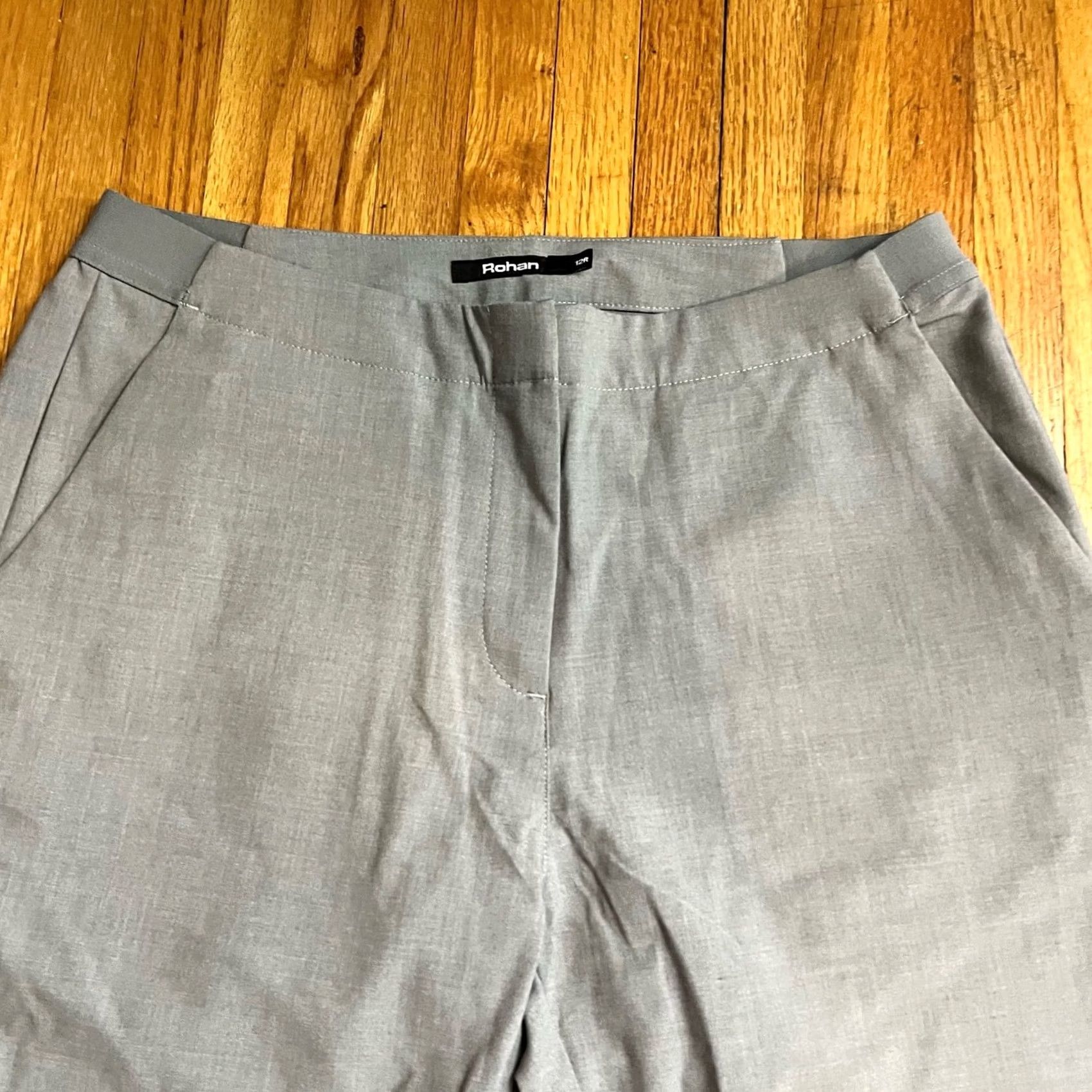 Vintage Rohan Womens 12 Hometown Grey Performance UPF 40+ Pants Size 34" / US 12 / IT 48 - 3 Thumbnail