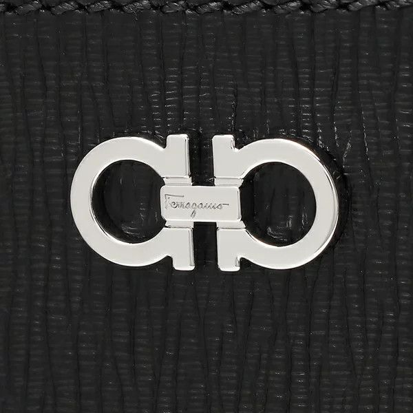 Salvatore Ferragamo o1s1rm0924 Size: OS / Gancini Crossbody Bag in Black Size ONE SIZE - 6 Thumbnail