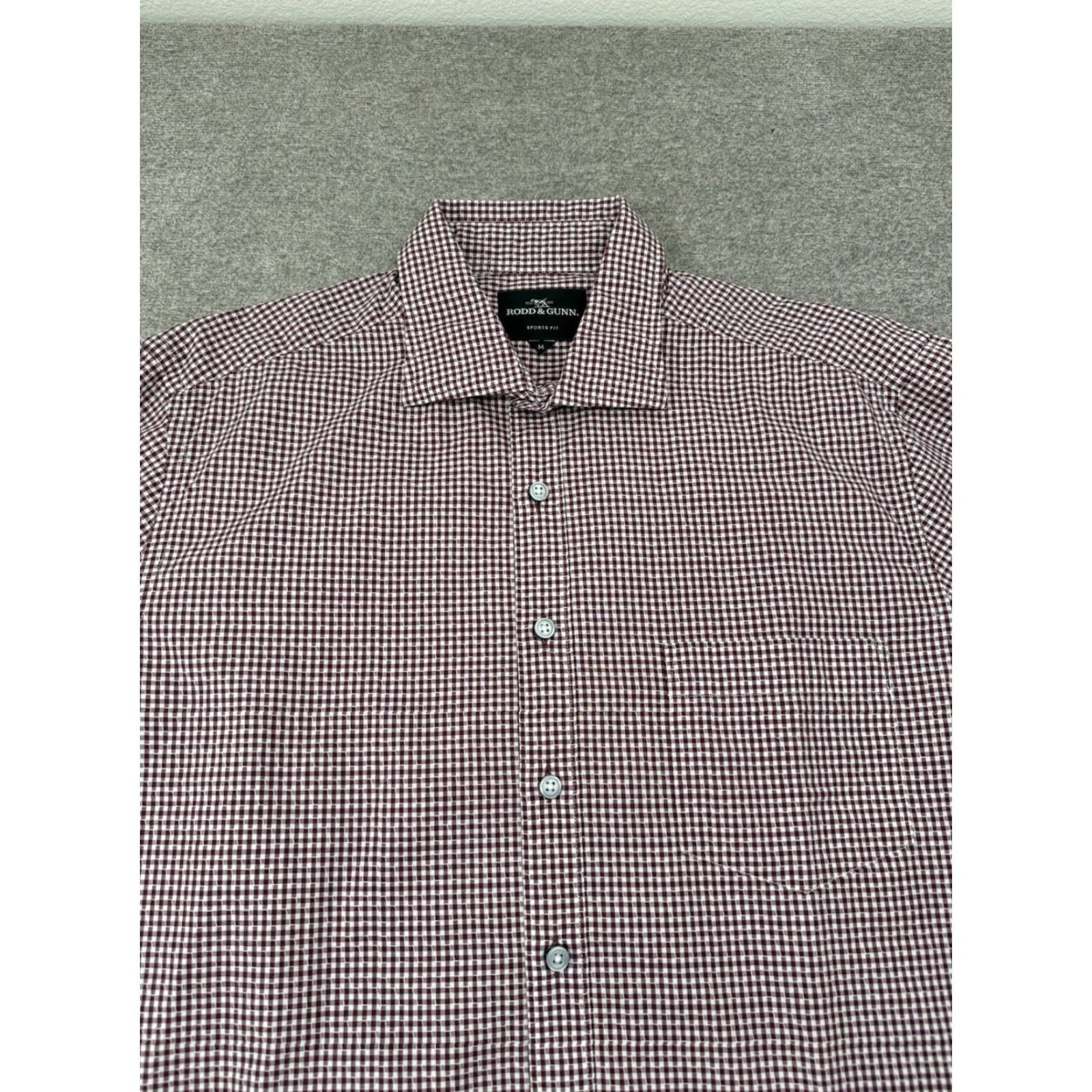Rodd & Gunn Rodd & Gunn Shirt Mens Medium Plaid Cotton Long Sleeve Athletic Button-Up Italy Size US M / EU 48-50 / 2 - 2 Thumbnail