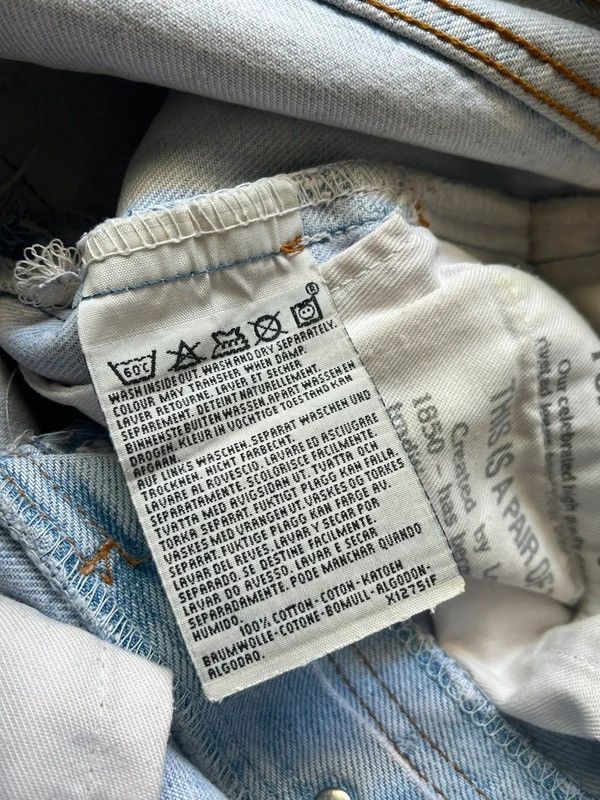 Levi's Levi’s 1993 Denim Shorts Sz W 29 Distressed Size 29" - 9 Thumbnail
