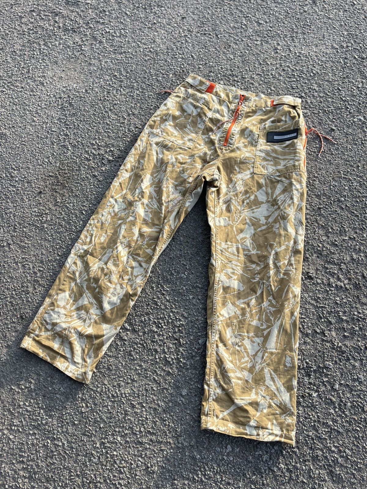 Aries Aries Cargo Camo pants trousers Size US 31 - 3 Thumbnail