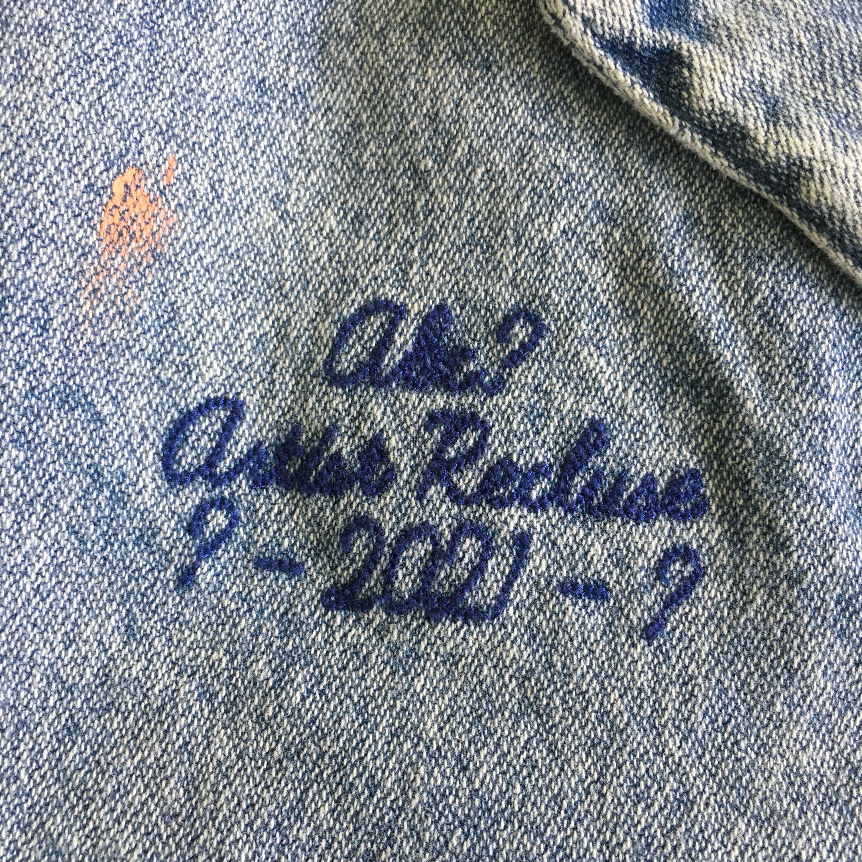 Advisory Board Crystals × Guess Abc. x Guess "Abc?" Painter's Denim Jacket Size US S / EU 44-46 / 1 - 6 Thumbnail