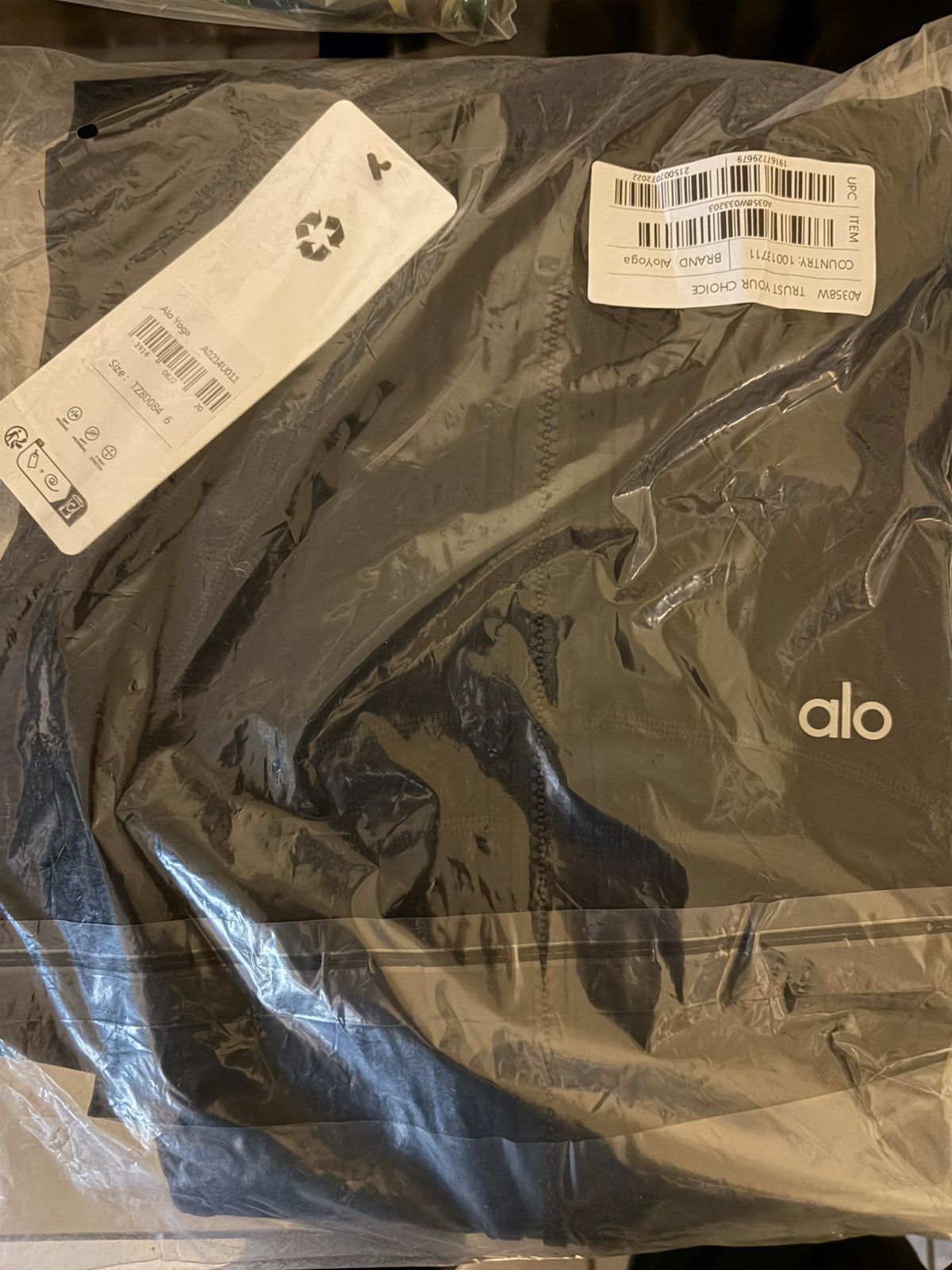 Alo BLACK ALO WOMANS GYM SET Size S / US 4 / IT 40 - 1 Preview