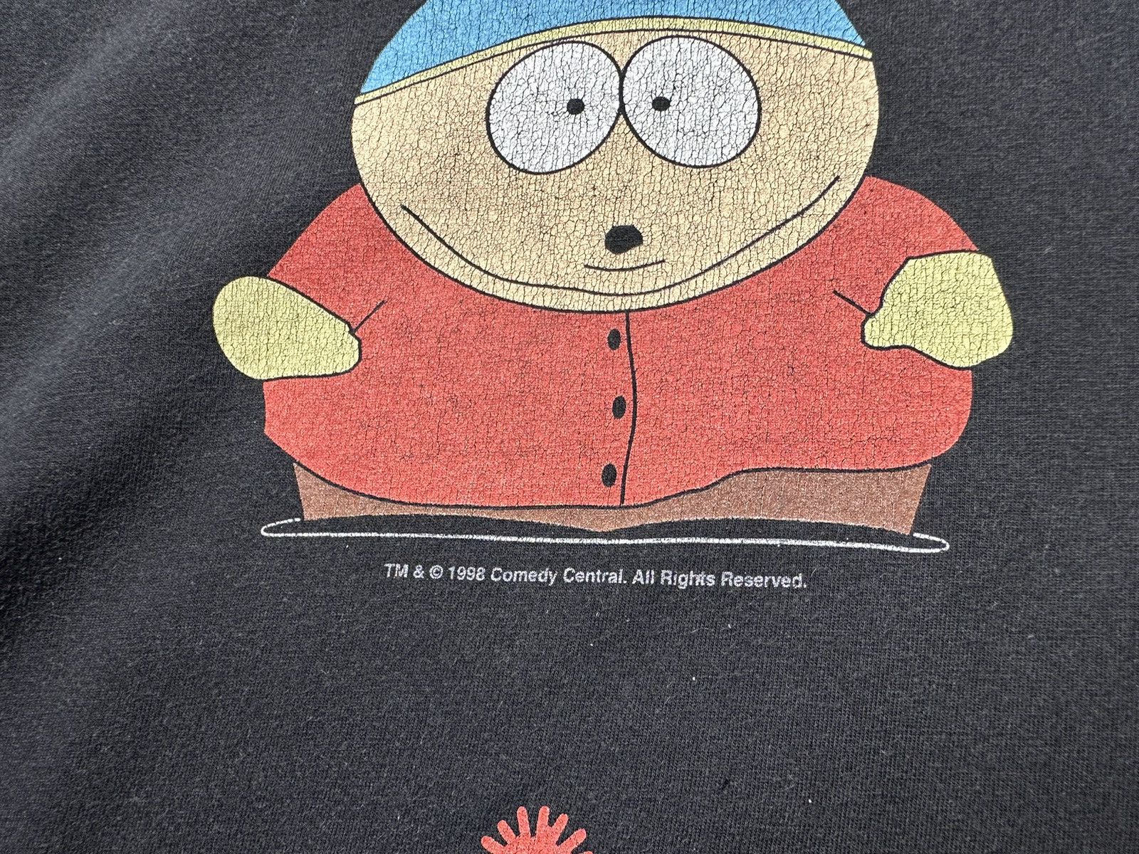Cartoon Network × Vintage Vintage South Park cartoon tee size XL 1998 rare logo Size US XL / EU 56 / 4 - 3 Thumbnail