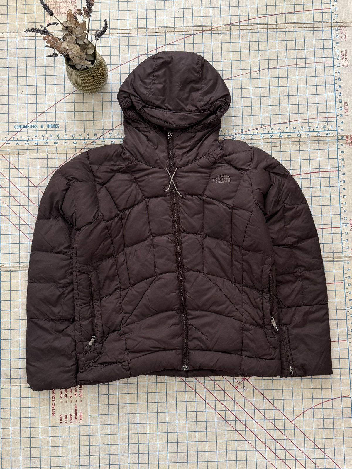 The North Face The North Face 600 Fill Puffer Jacket Brown With Snow Skirt Size L / US 10 / IT 46 - 3 Thumbnail