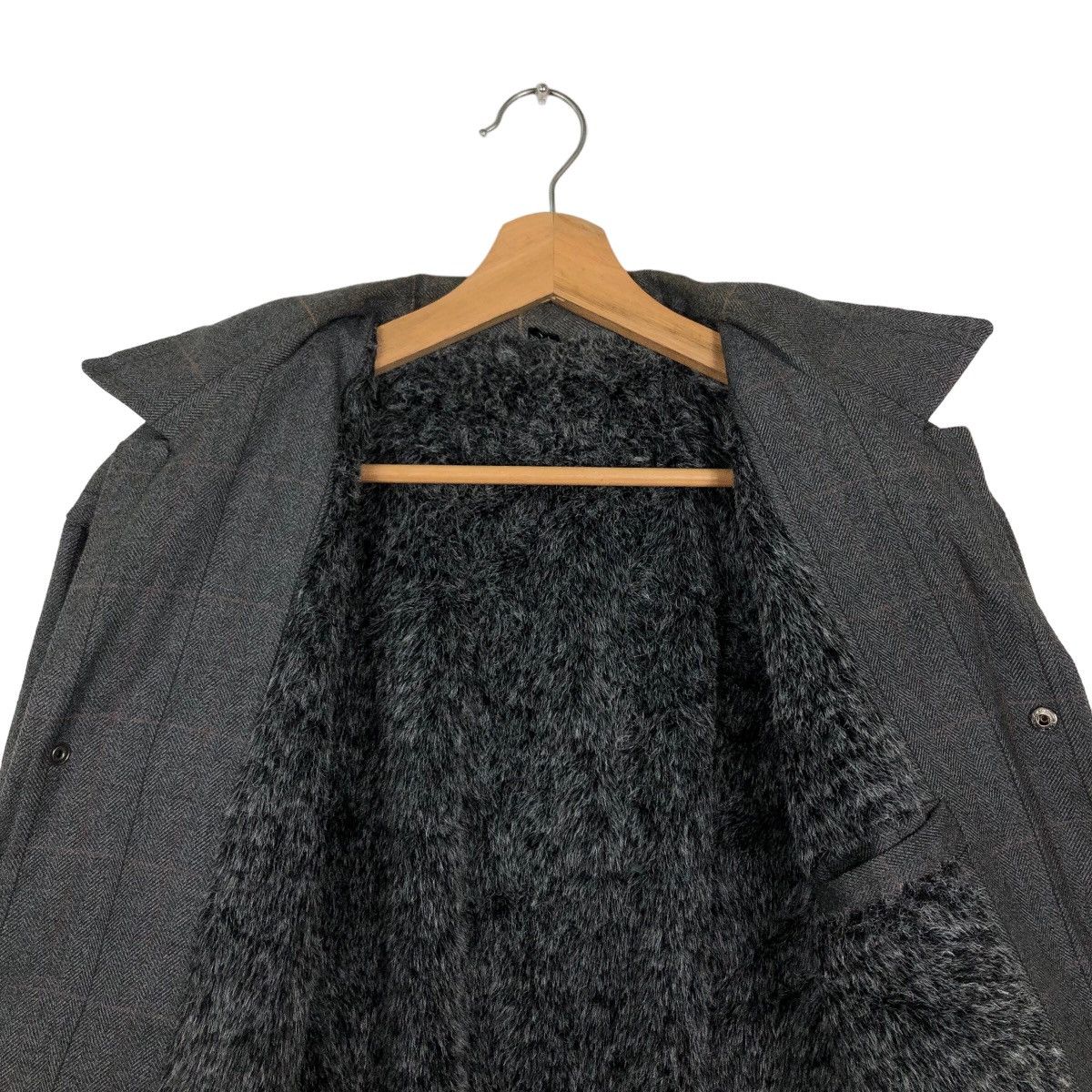 Hysteric Glamour 🔥90’s Striped Bomber Jacket Japan Made Mink Fur Lining Size US L / EU 52-54 / 3 - 11 Thumbnail