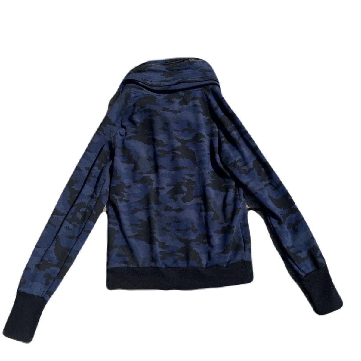 If Six Was Nine 2000s Japanese archive Vkei Bono Blue Camo Zip-up Hoodie Y2K Size US S / EU 44-46 / 1 - 4 Thumbnail
