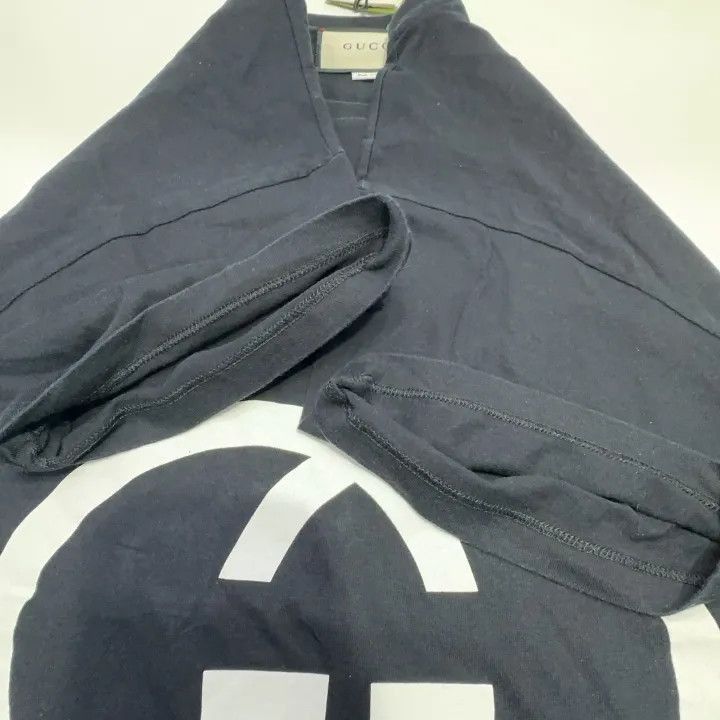 Gucci Gucci Gucci Oversized Logo Short Sleeve T-Shirt -2506 Size US XXL / EU 58 / 5 - 7 Thumbnail