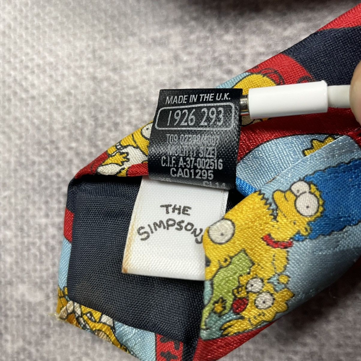 The Simpsons Vintage 97 The Simpsons Mark And Spencer Tie Size ONE SIZE - 4 Thumbnail