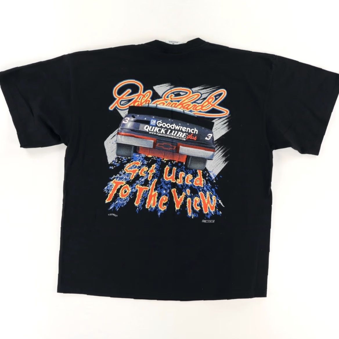 Chase Authentics VINTAGE Chase Authentics T-Shirt Black XL Men Dale Earnhardt Get Used to the View VTG Size US XL / EU 56 / 4 - 4 Thumbnail
